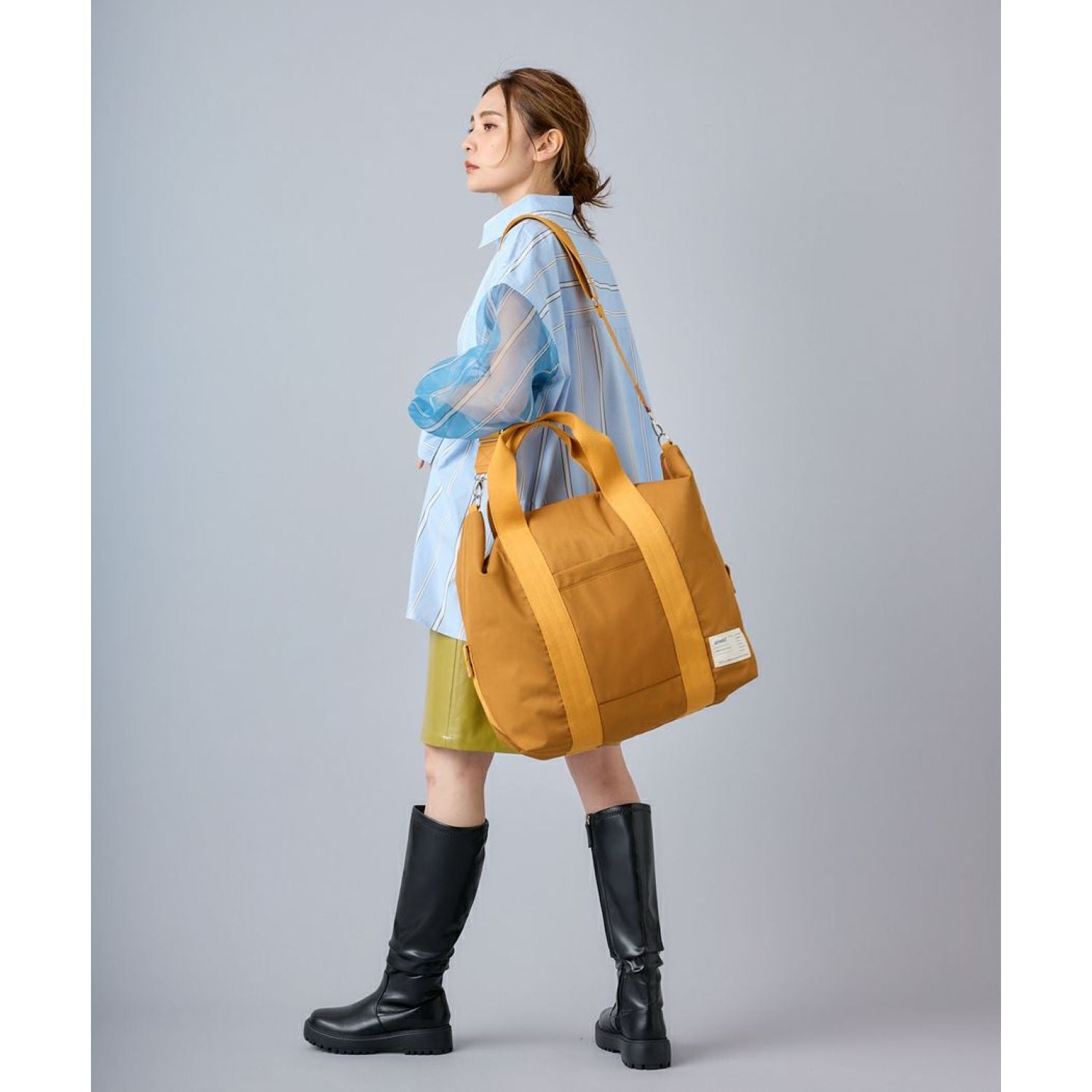 Anello Departure 2Way Boston Bag (Navy)