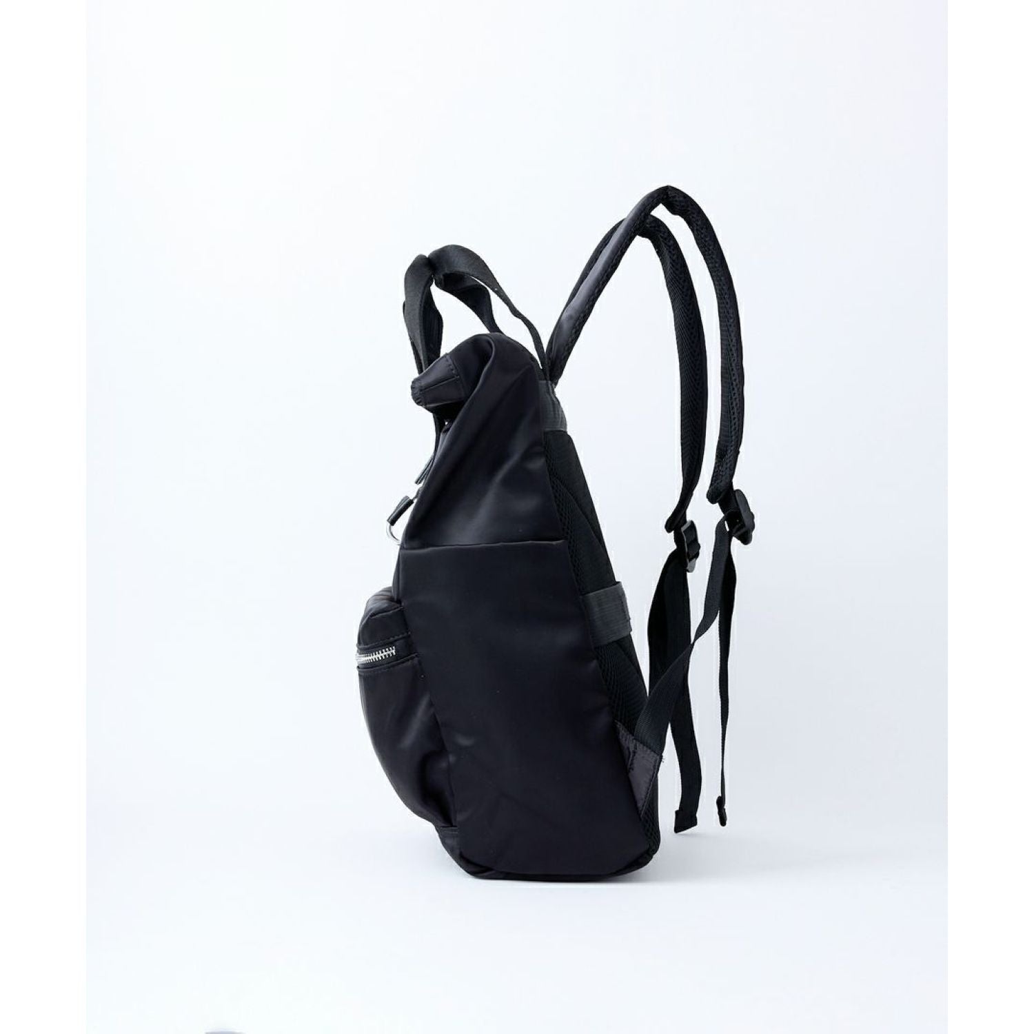 anello quilted leather backpack Anello Eleanor Backpack (Black)