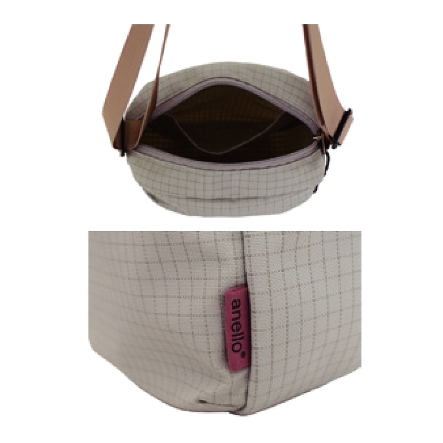 Anello Fun Mini Shoulder Bag (Blue Grey)