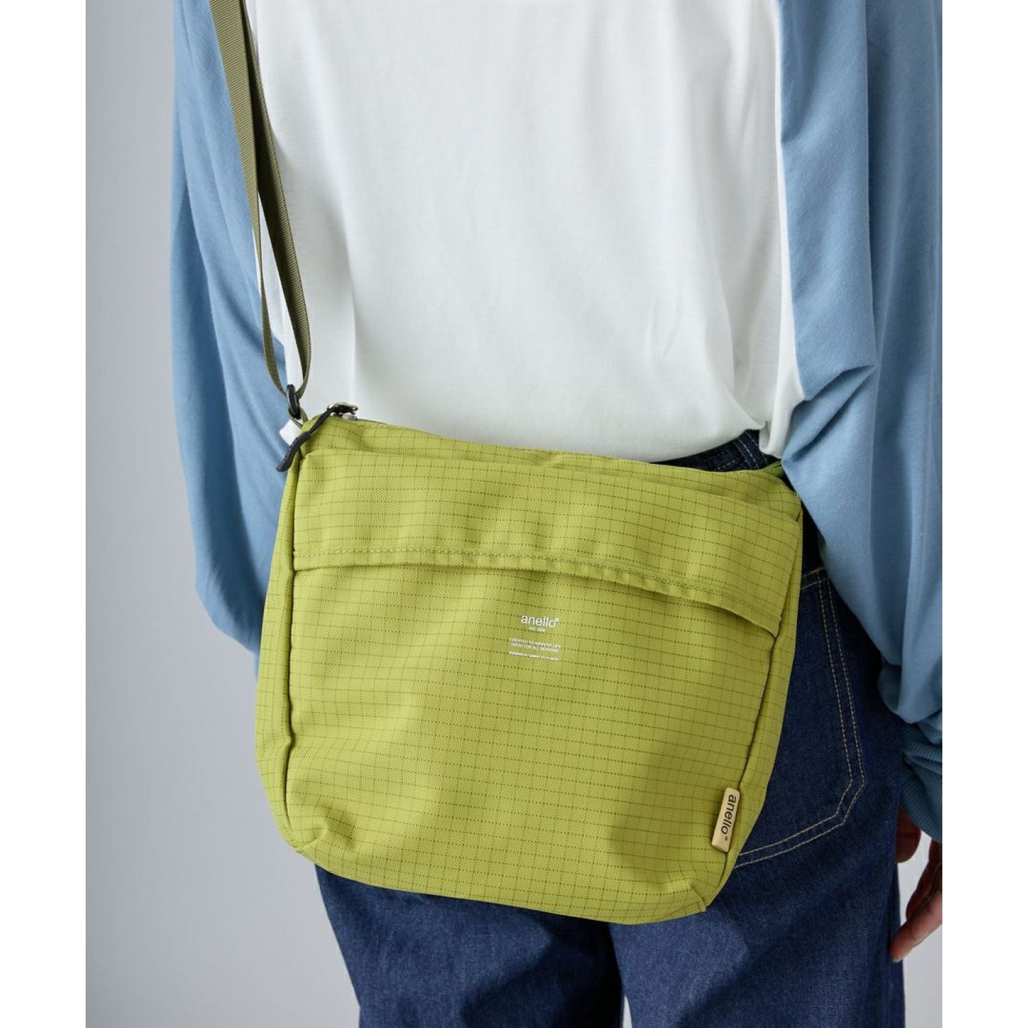 Anello Fun Shoulder Bag (Light Grey)