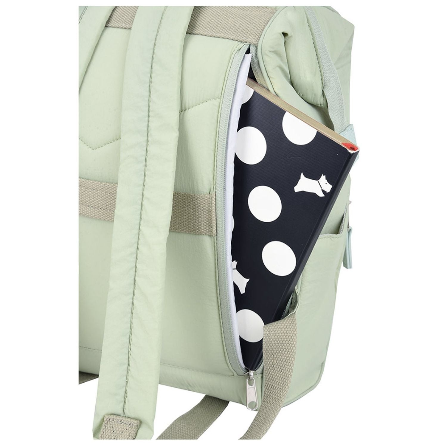 Anello Future Nostalgia Kuchigane Backpack Slim R (Mint Green)