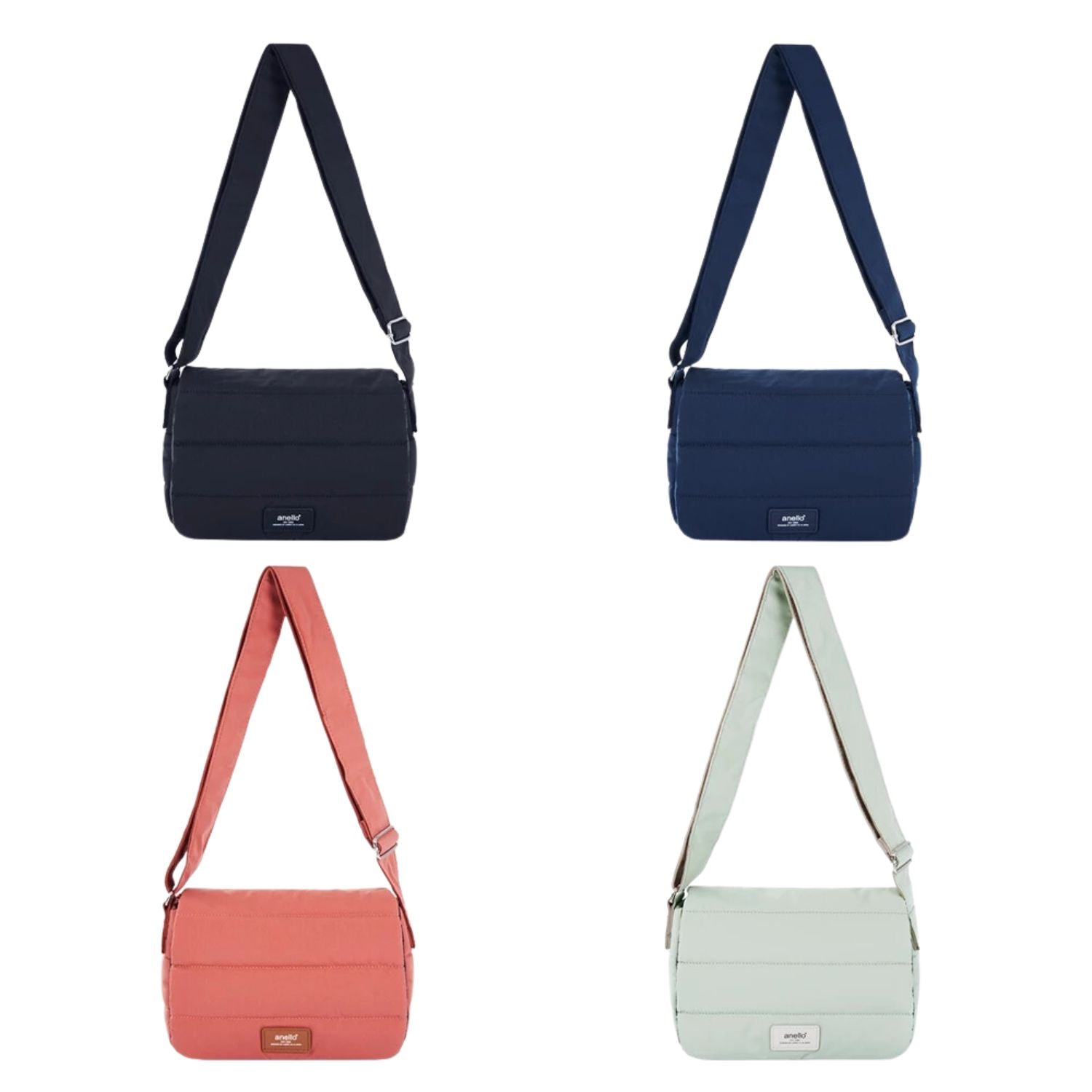 Anello Fuzzy Flappy Shoulder Bag (Ivory)