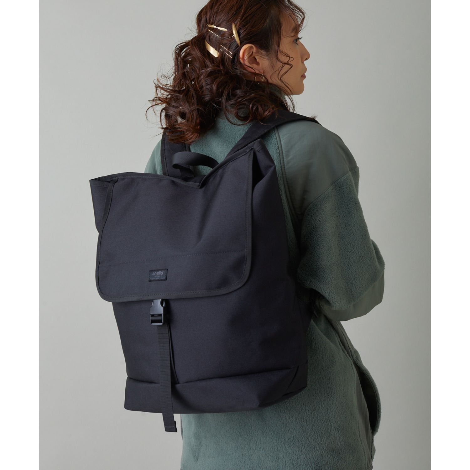 Anello Kuro Flappy Backpack (Black)