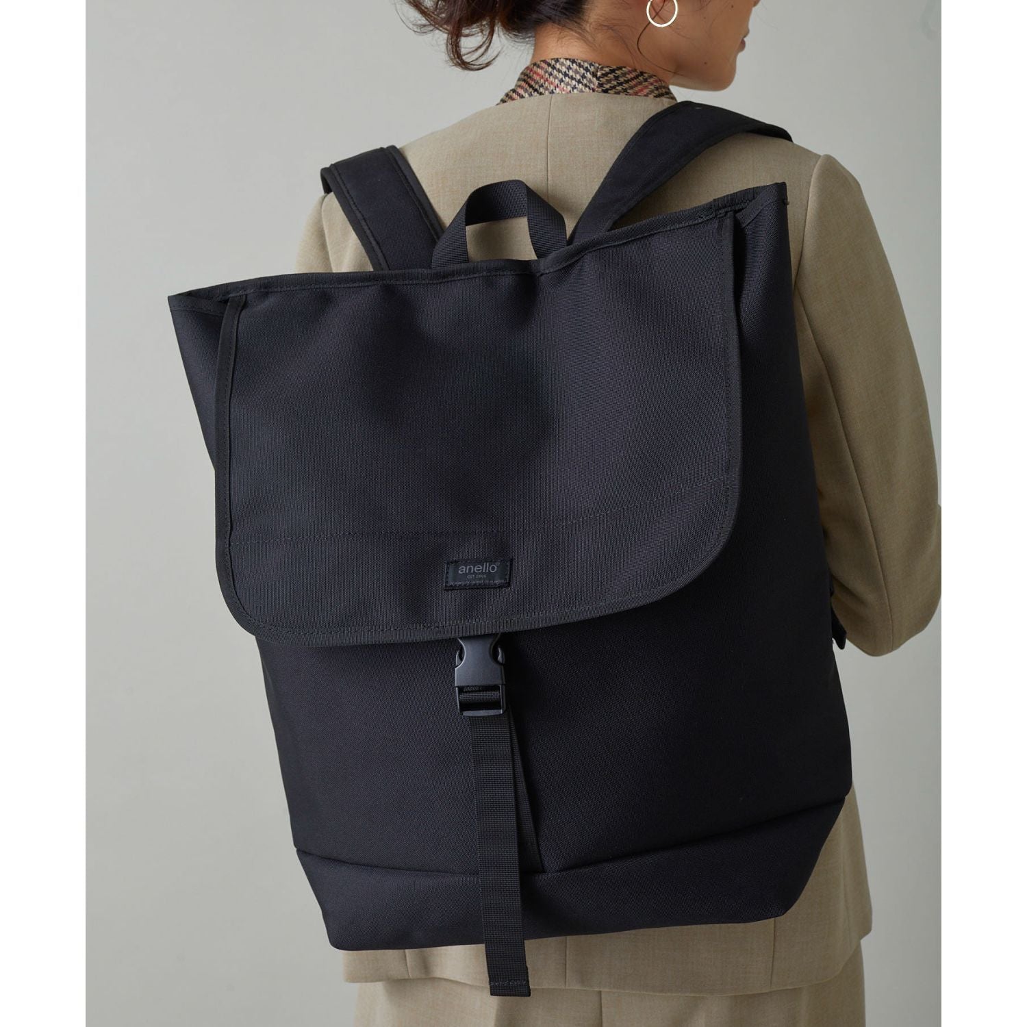 Anello Kuro Flappy Backpack (Black)