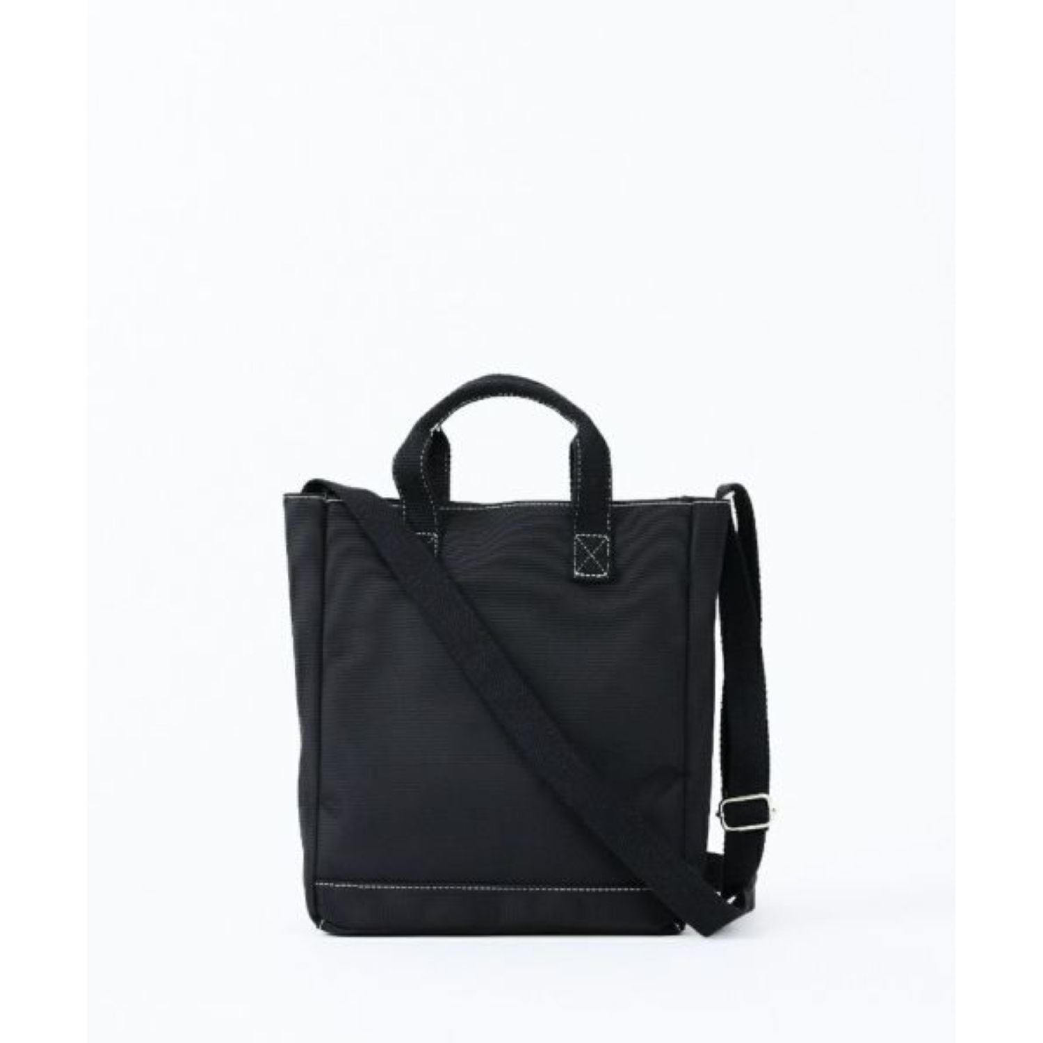 Anello Line 2Way Mini Tote Bag (Black)
