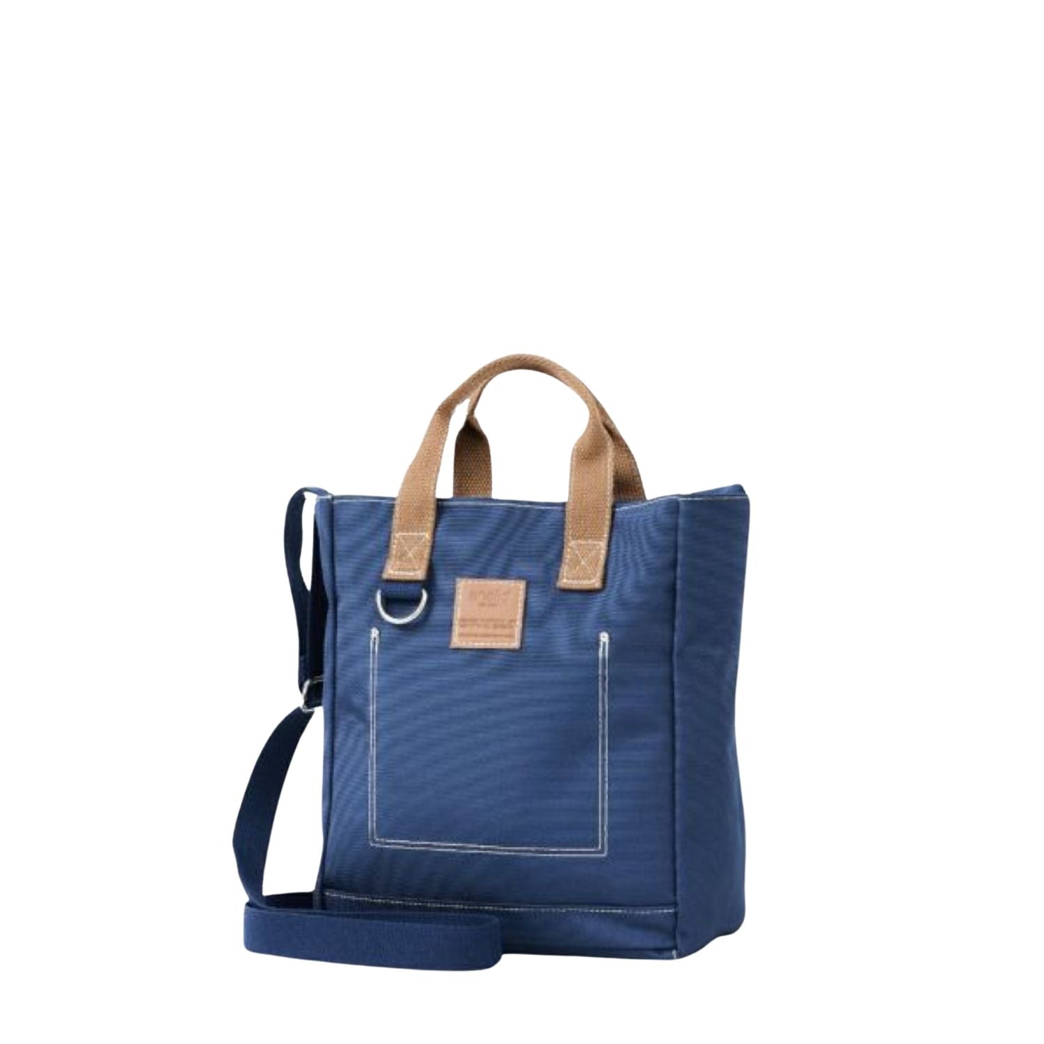 Anello Line 2Way Mini Tote Bag (Navy)