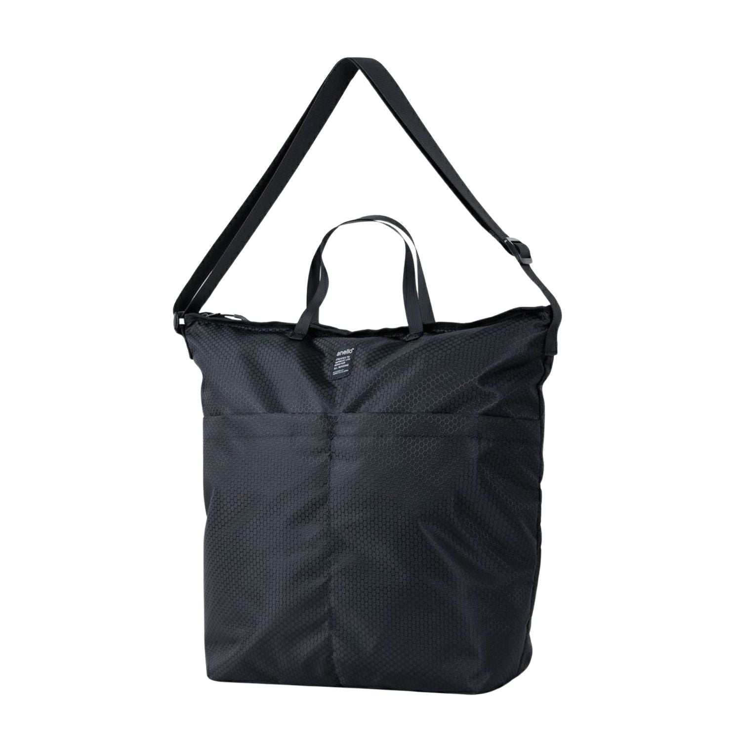 Anello Lit 2Way Tote Bag (Honeycomb Black)