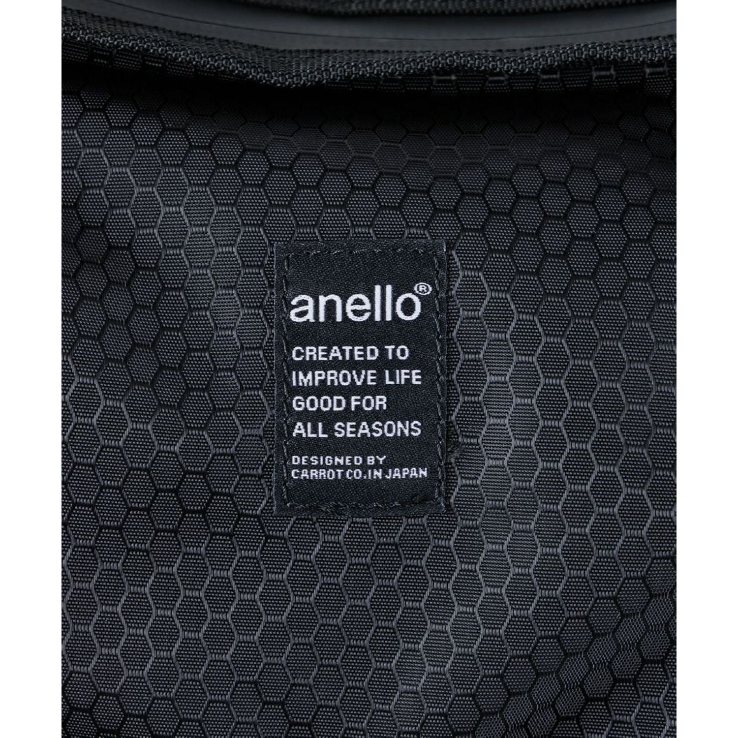 Anello Lit 2Way Tote Bag (Honeycomb Black)