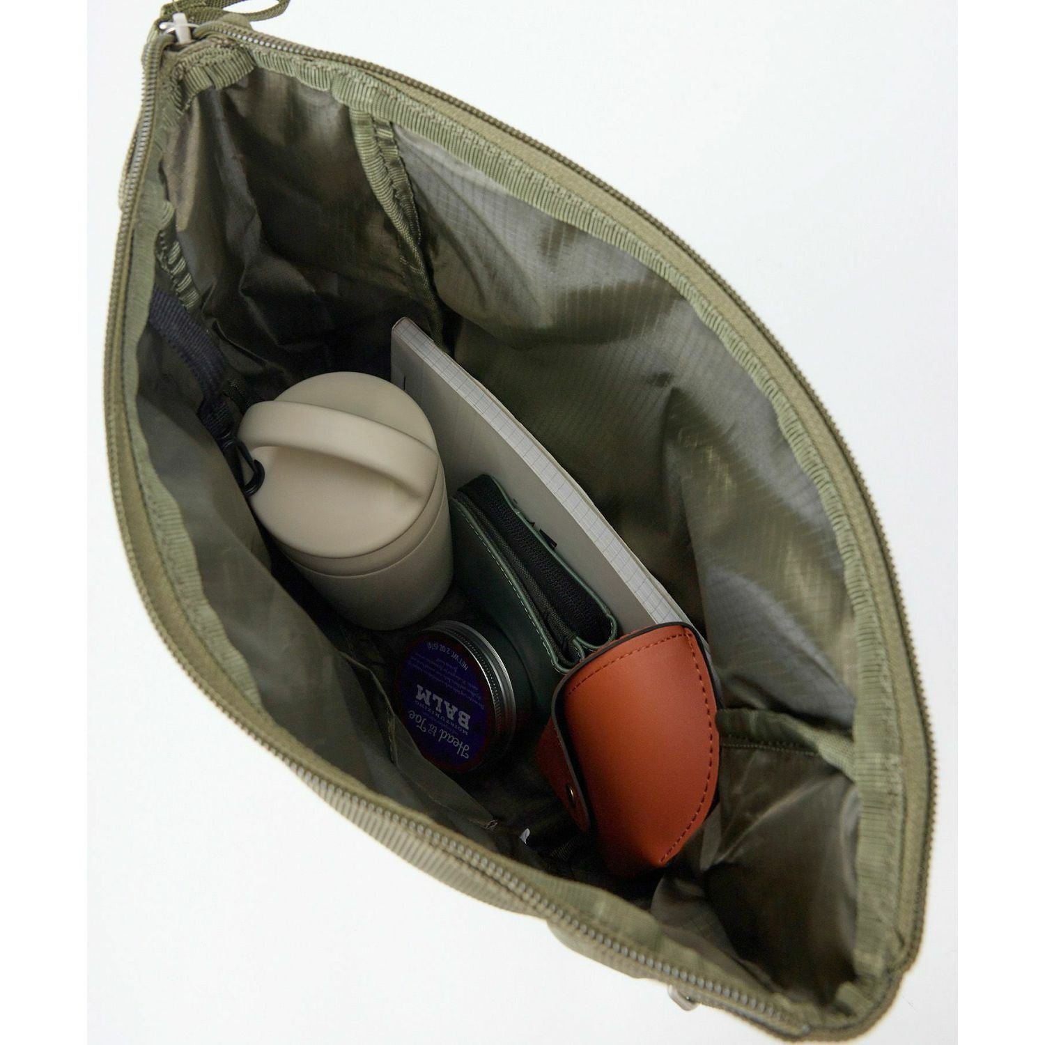 Anello Parcel Mini Shoulder Bag (Olive)