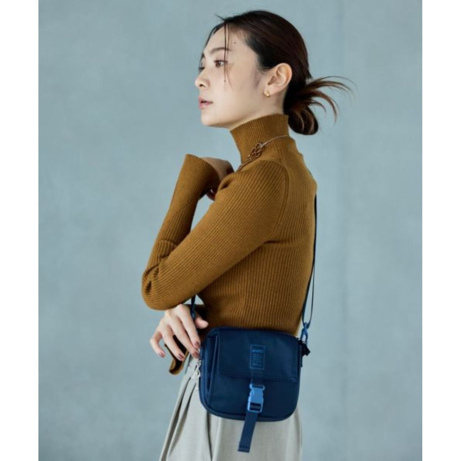 Anello SAI Multifunctional Mini Shoulder Bag (Navy)