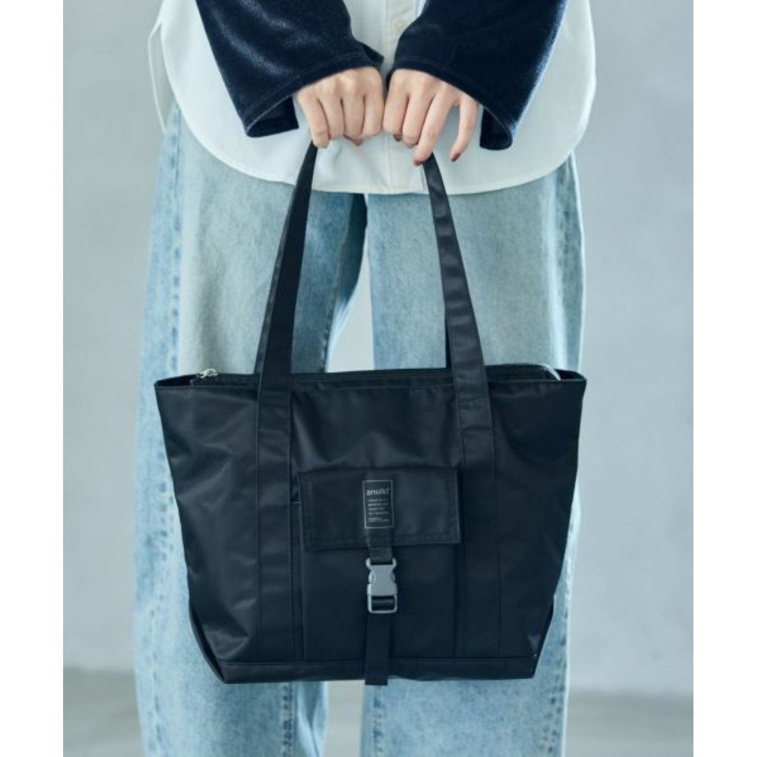 Anello SAI Tote Bag (Navy)