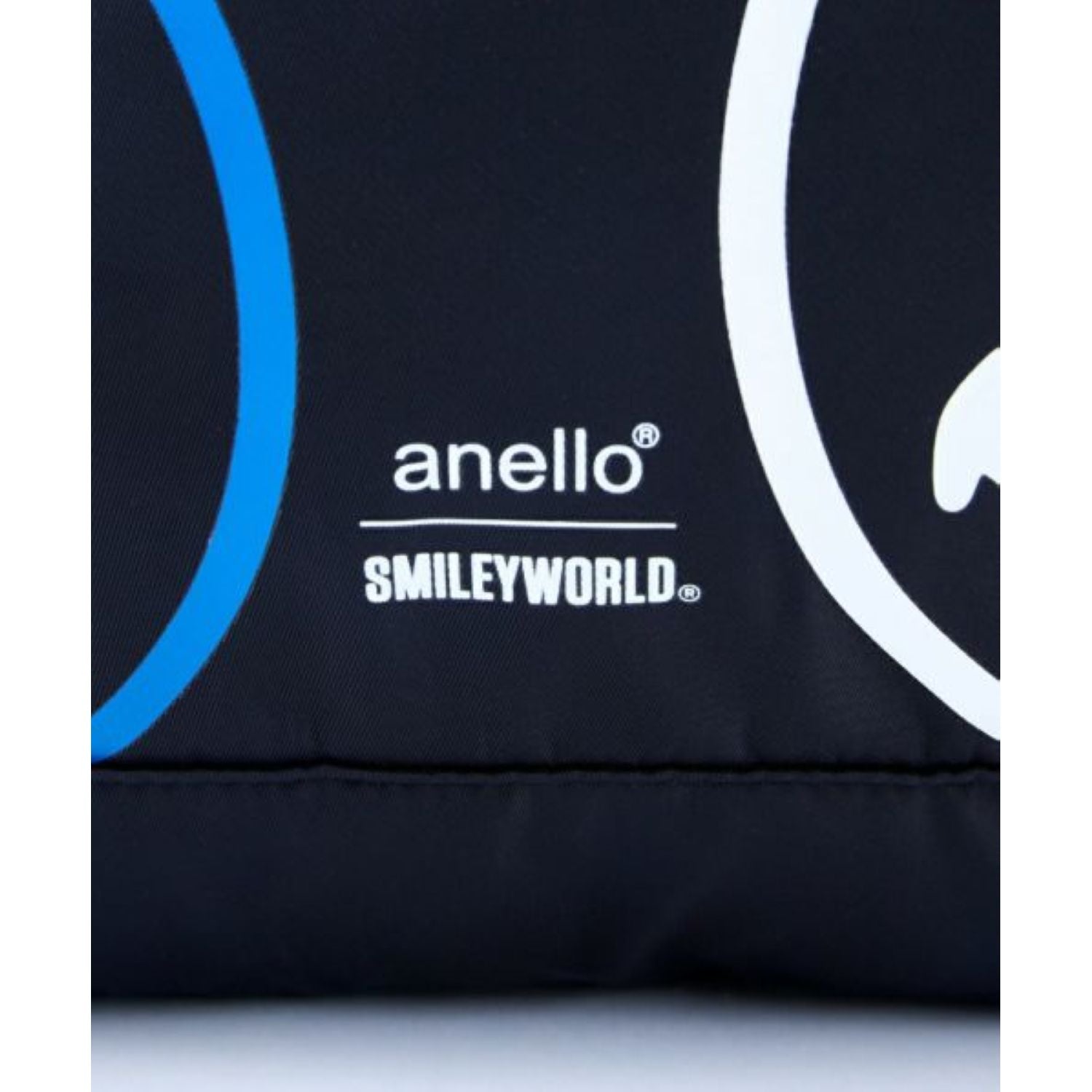 Anello SmileyWorld Charm Kuchigane Backpack Slim R (Black)