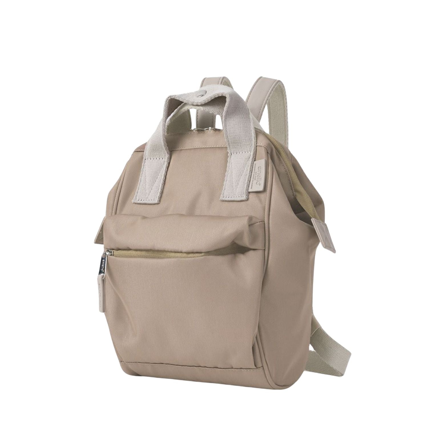 Anello Sonia Kuchigane Micro Backpack (Beige)