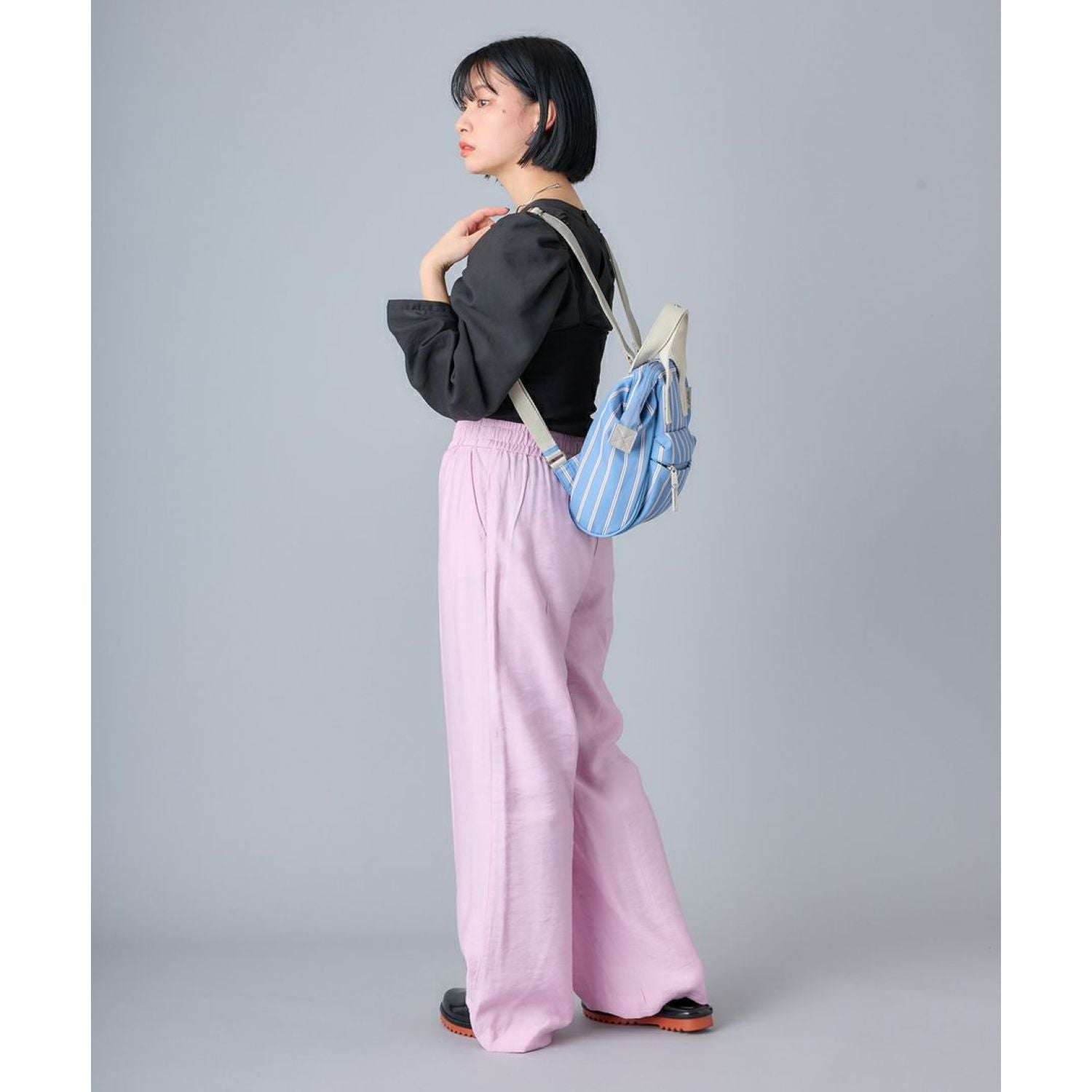 Anello Sonia Kuchigane Micro Backpack (Black)