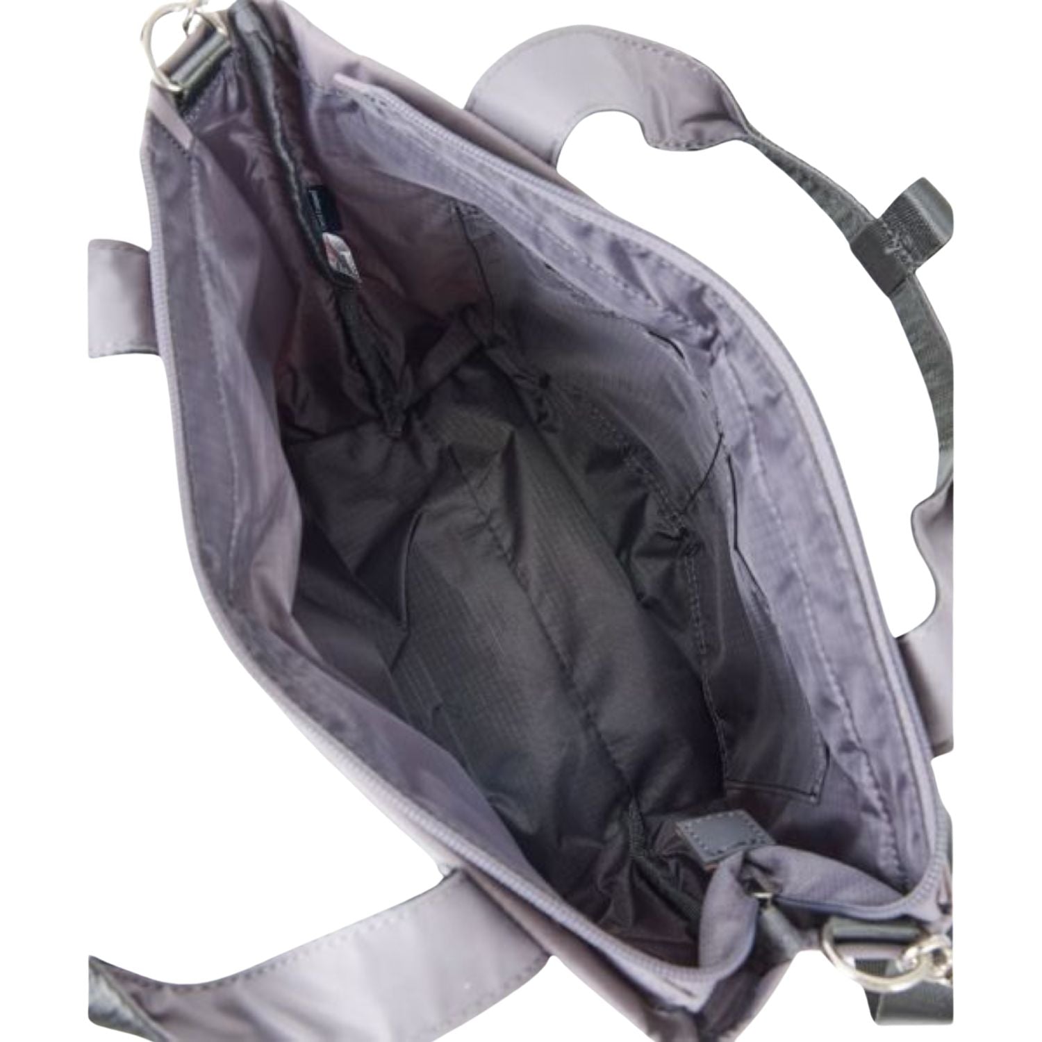 Anello Sparkle 2Way Mini Tote Bag (Light Grey)