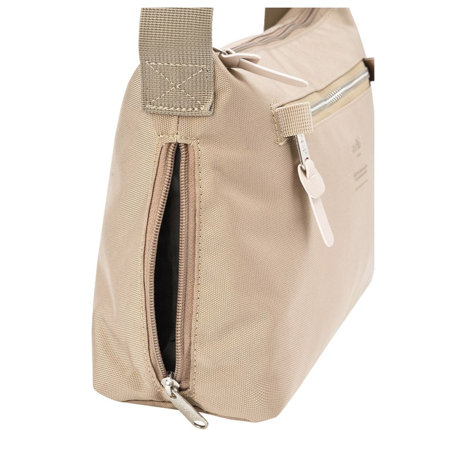 Anello Three Mini Shoulder Bag (Beige)