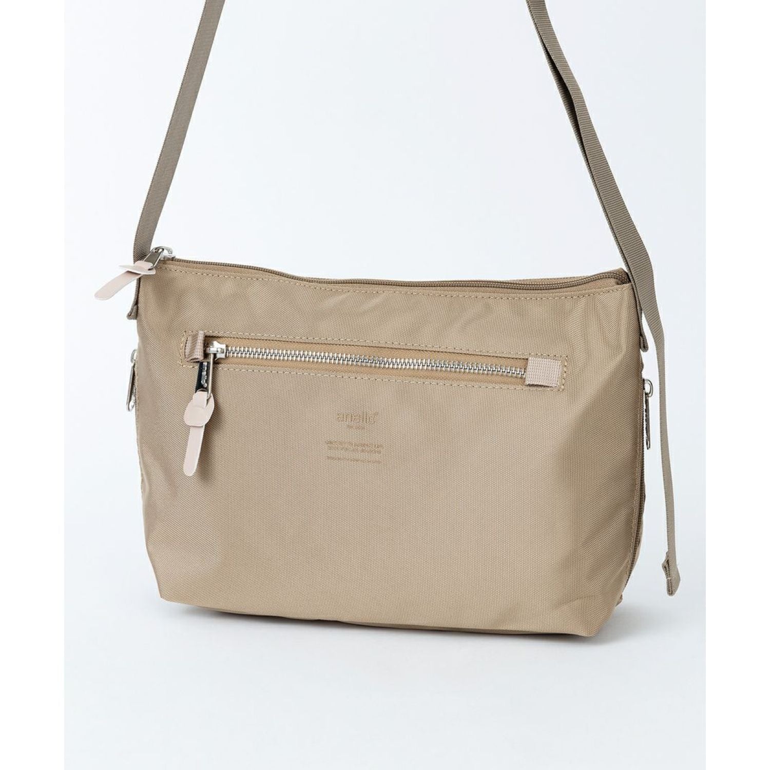 Anello Three Mini Shoulder Bag (Beige)