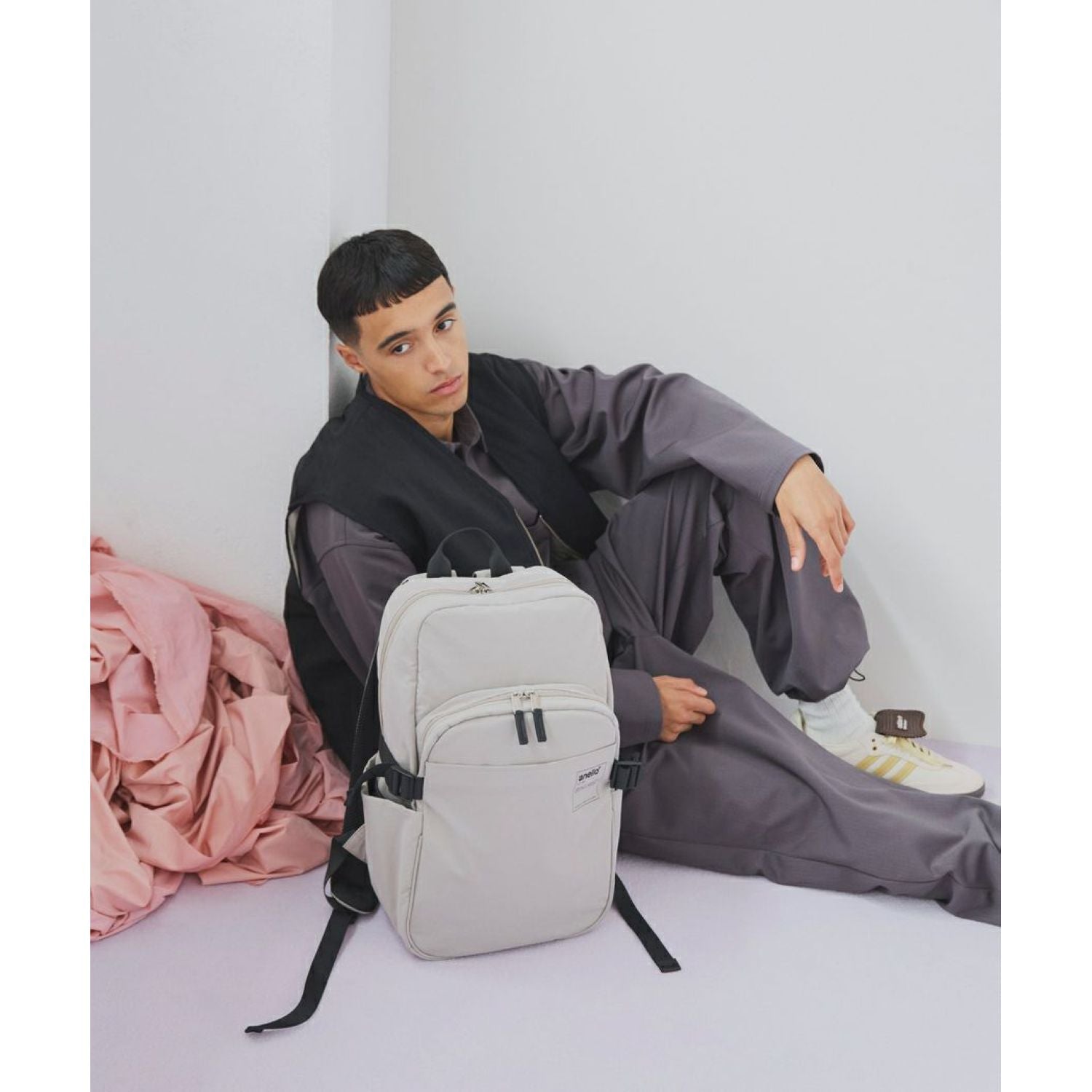 Anello Tie Multifunctional Backpack (Black)