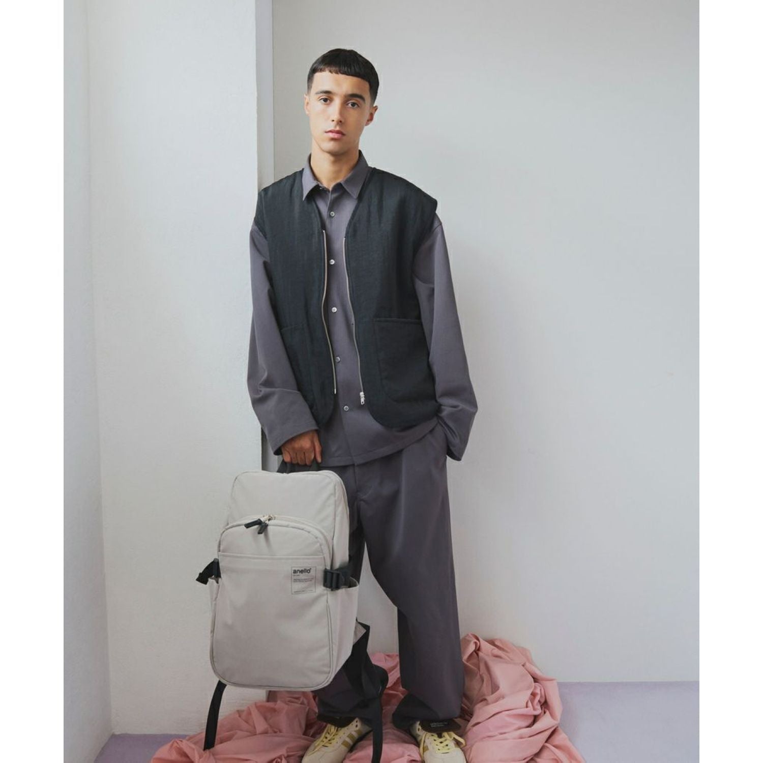 Anello Tie Multifunctional Backpack (Black)