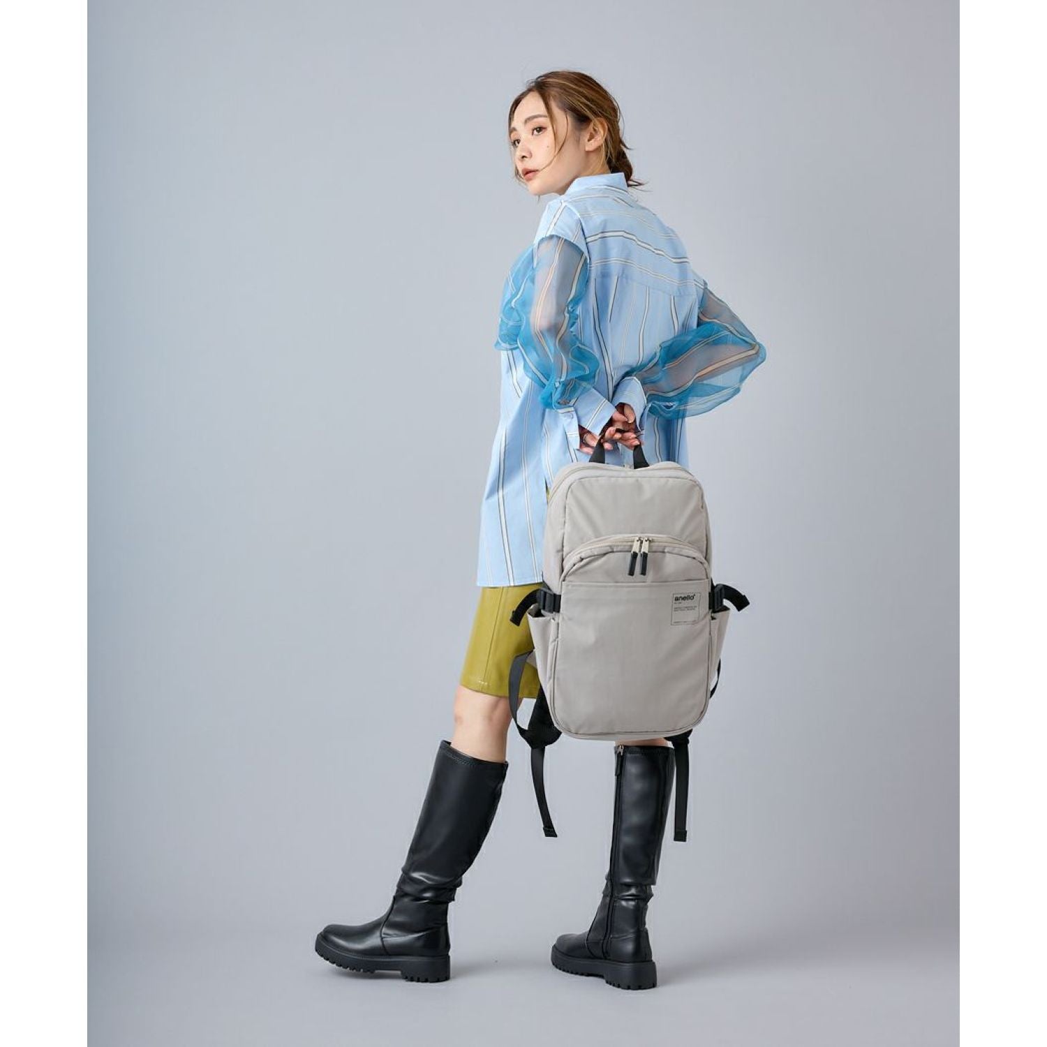 Anello Tie Multifunctional Backpack (Black)