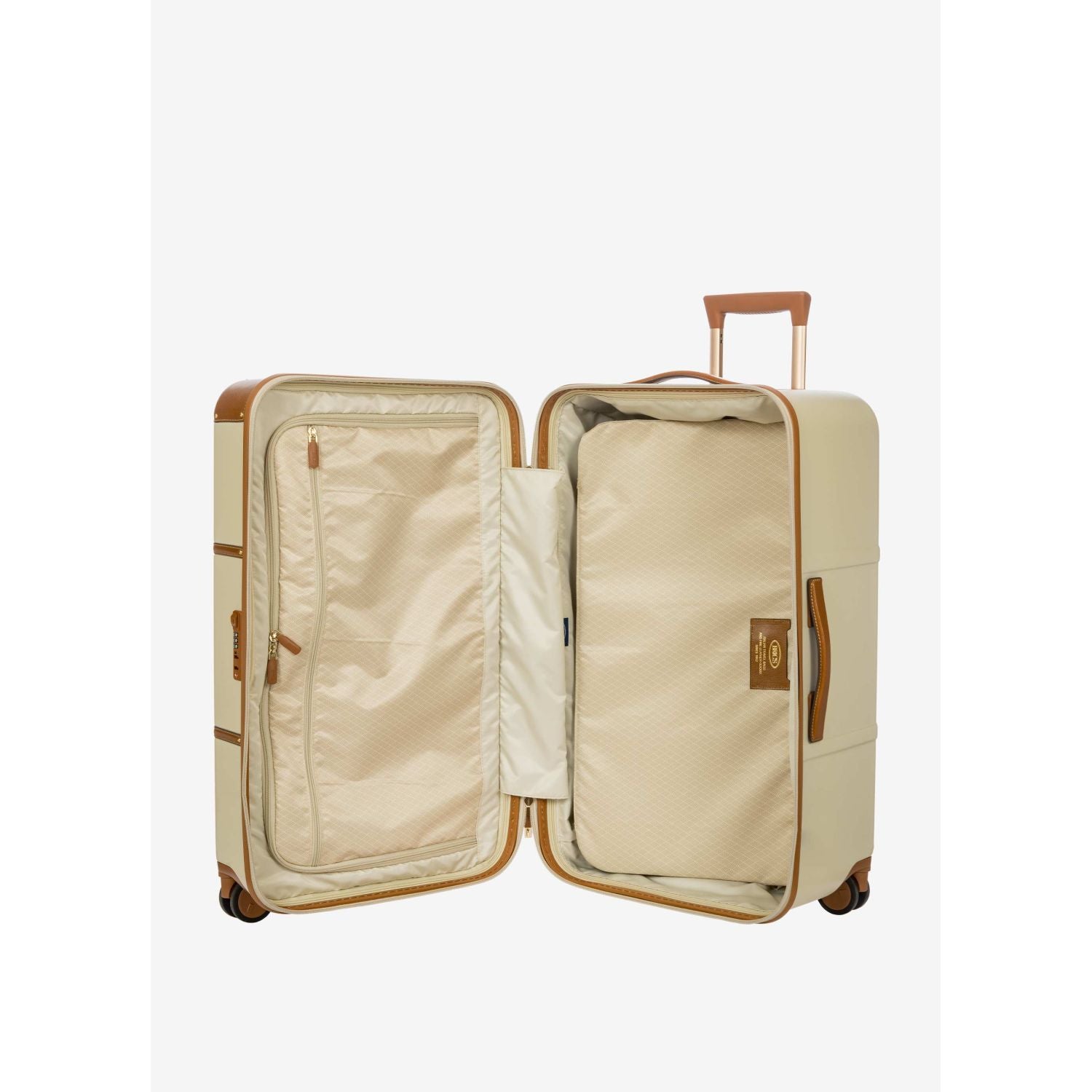 BRIC'S Bellagio 3 29" Medium Luggage Spinner Trunk (Cream)