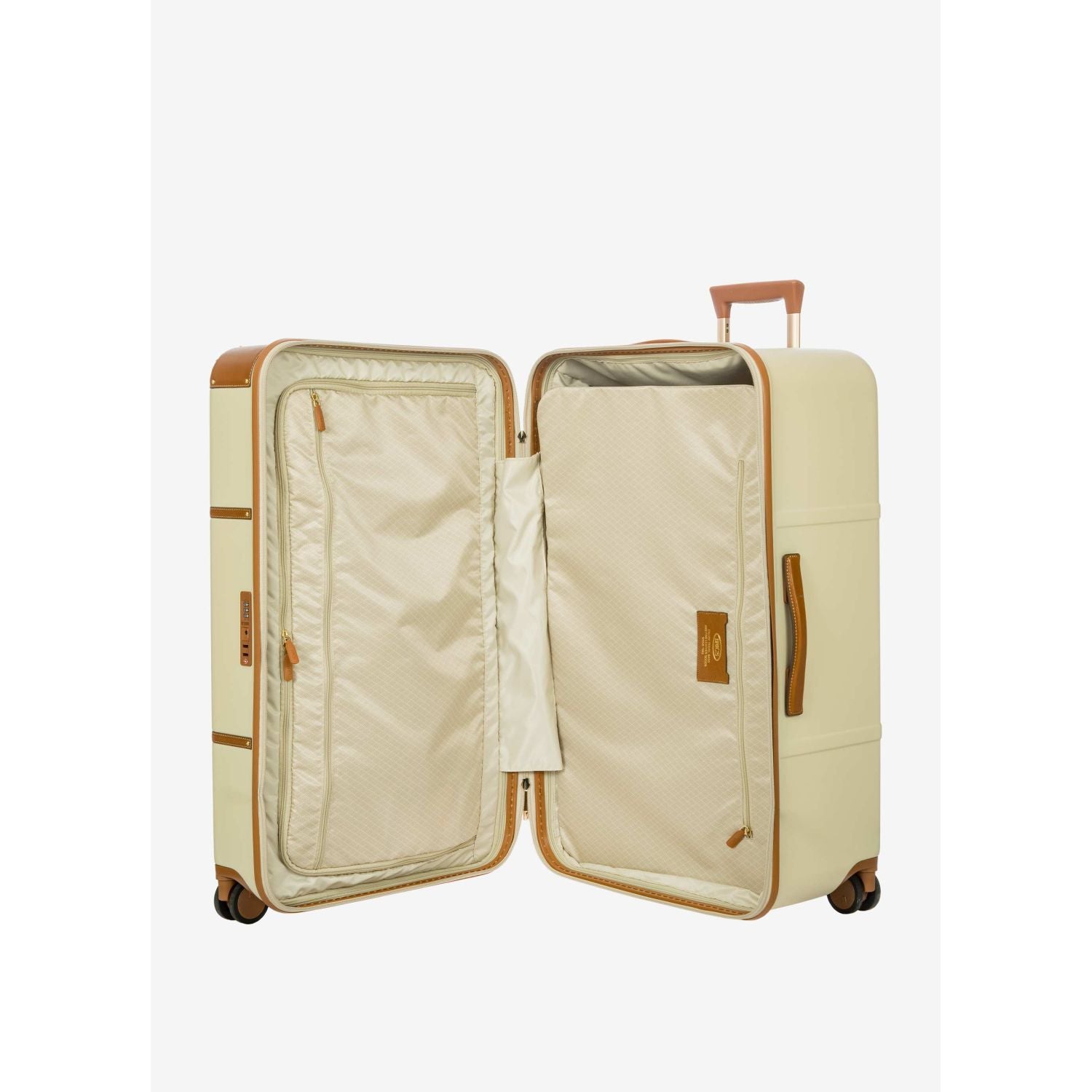 BRIC'S Bellagio 3 32" Large Luggage Spinner Trunk (Cream)