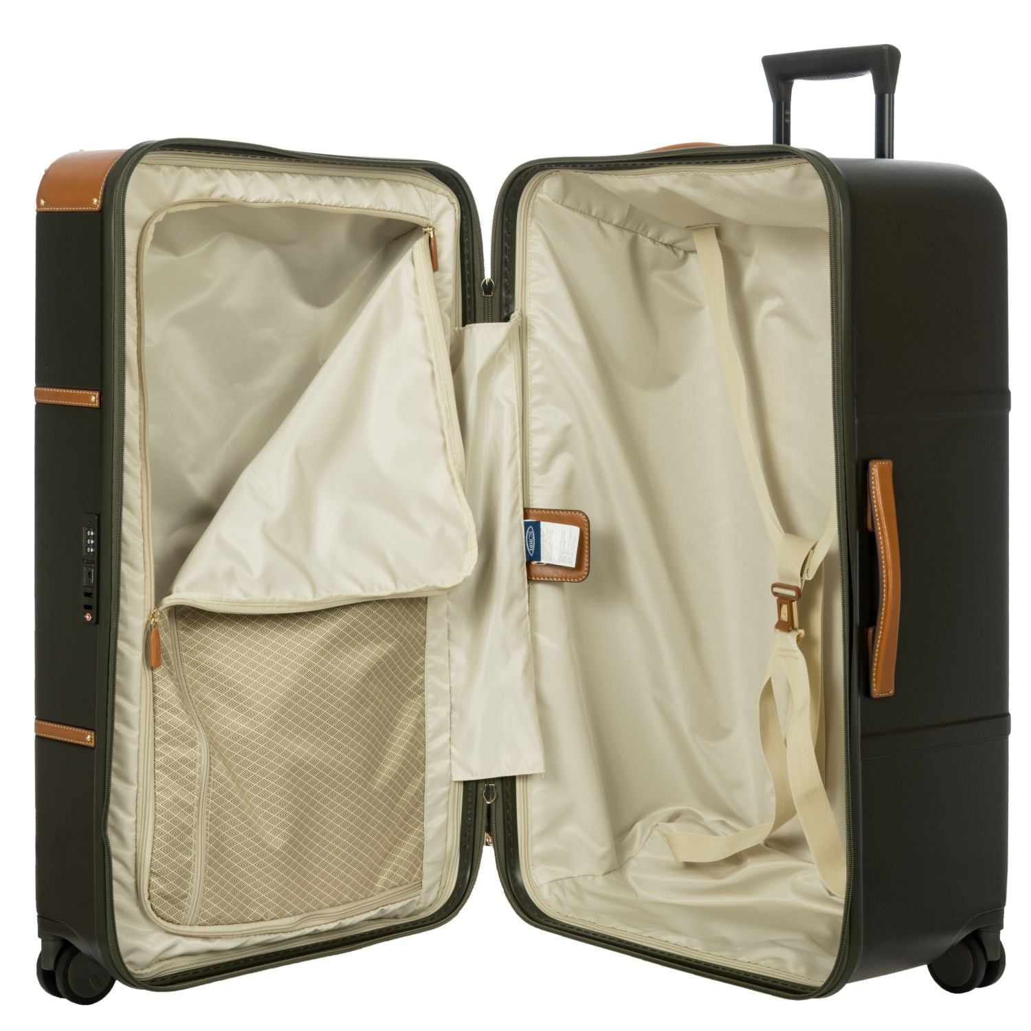 BRIC'S Bellagio 3 32" Large Luggage Spinner Trunk (Olive)