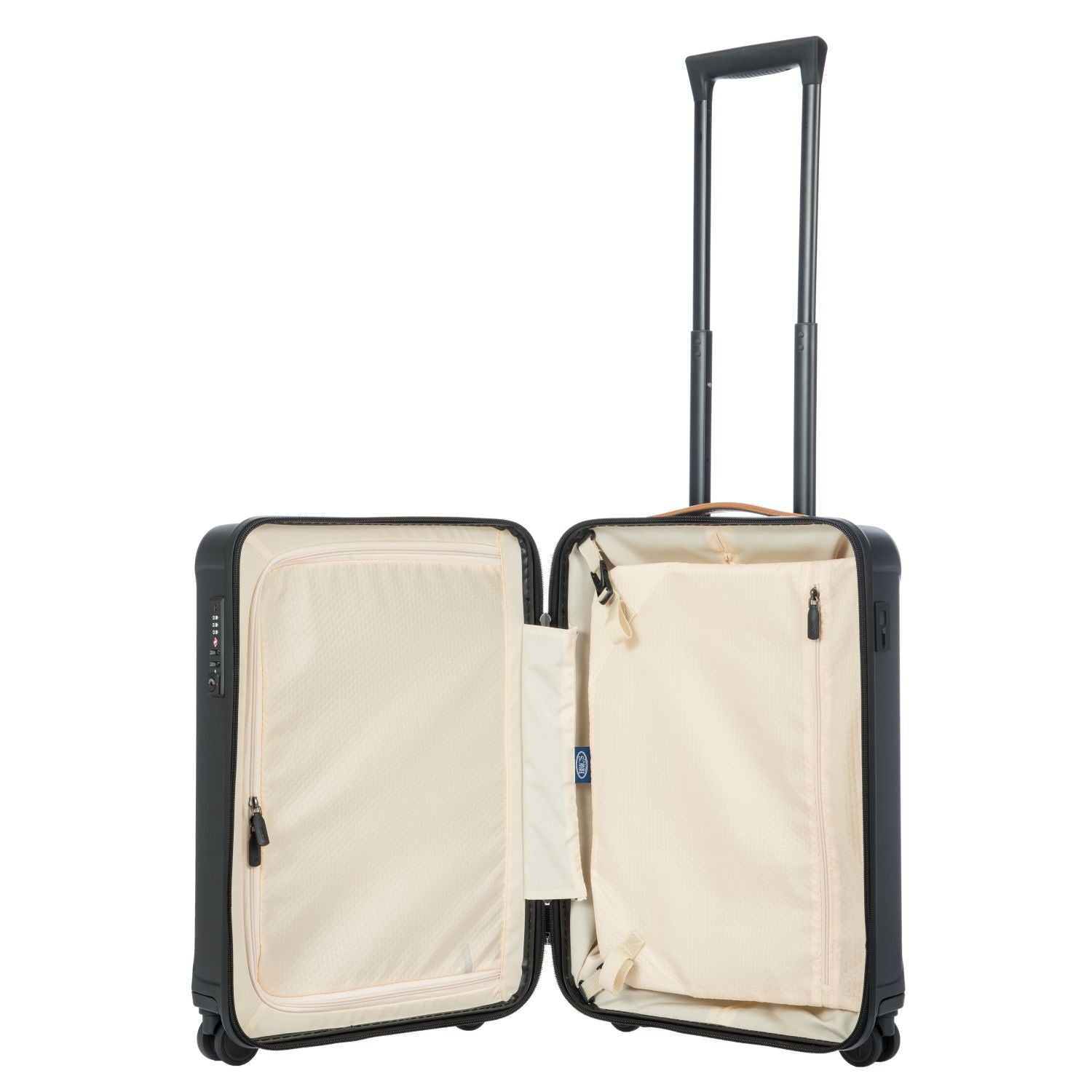BRIC'S Capri 21" 8-Wheeled Carry On Luggage Spinner (Matte Black)