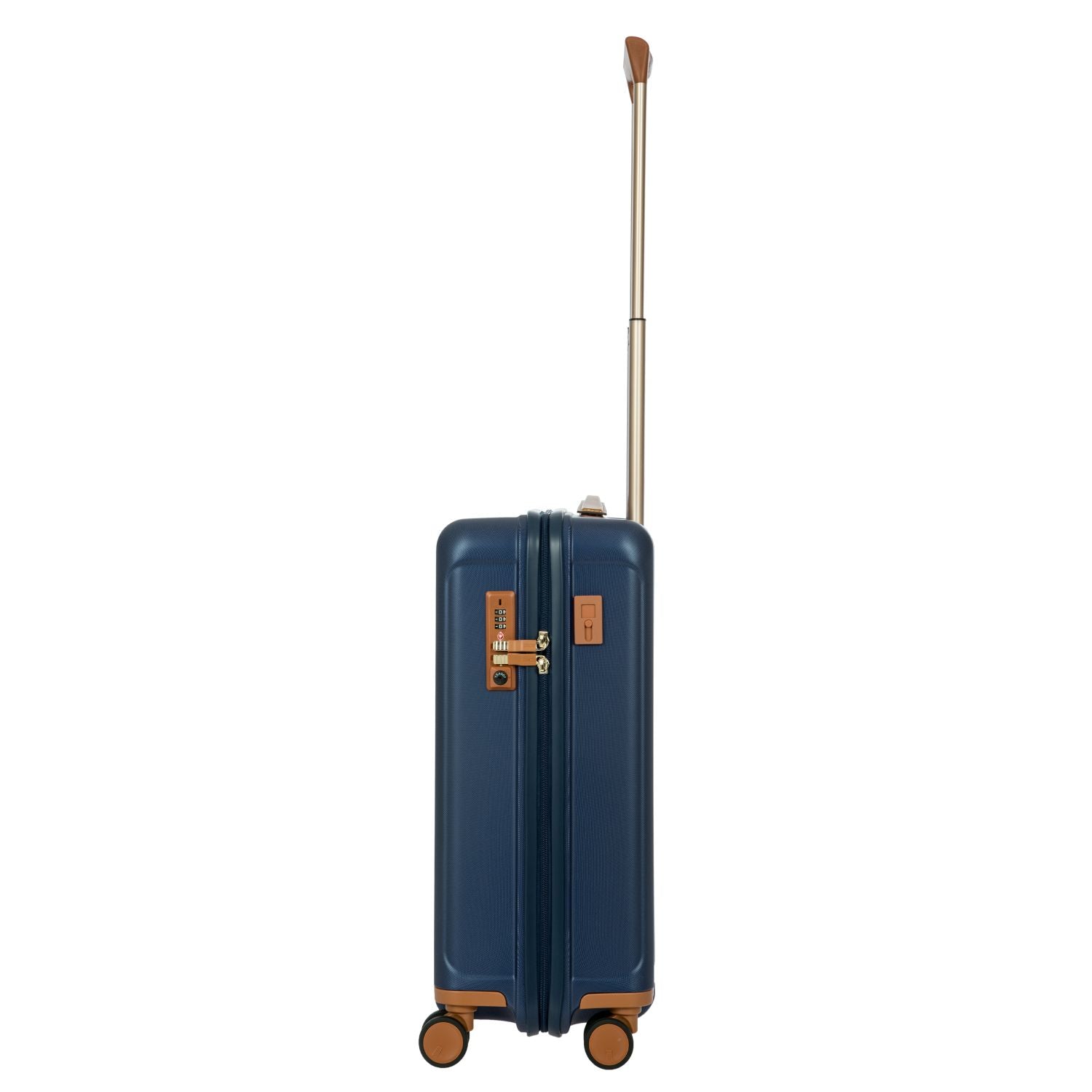 BRIC'S Capri 21" 8-Wheeled Carry On Luggage Spinner (Matte Blue)