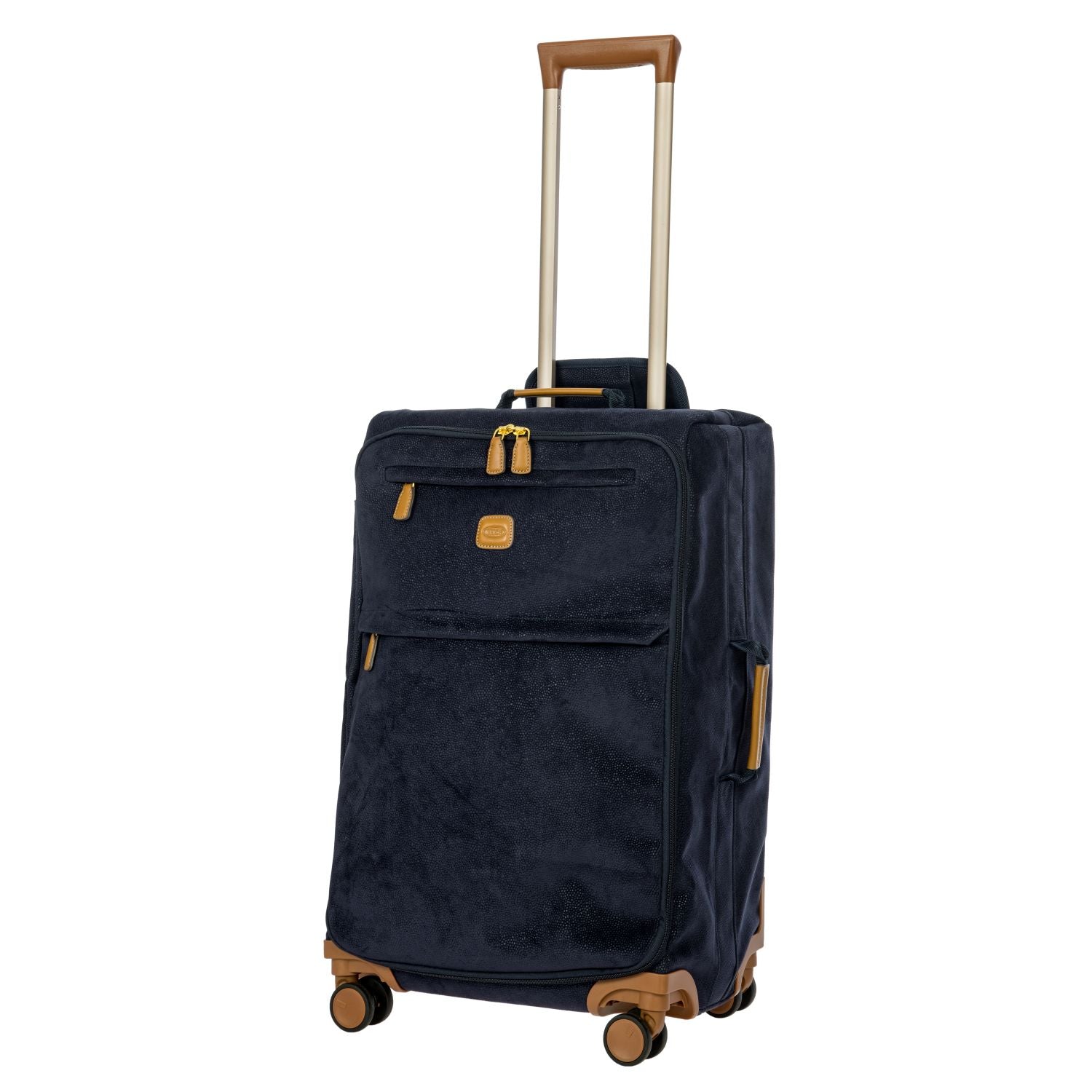 BRIC'S Life 28" Medium Luggage With Front Access Opening Spinner (Blue)