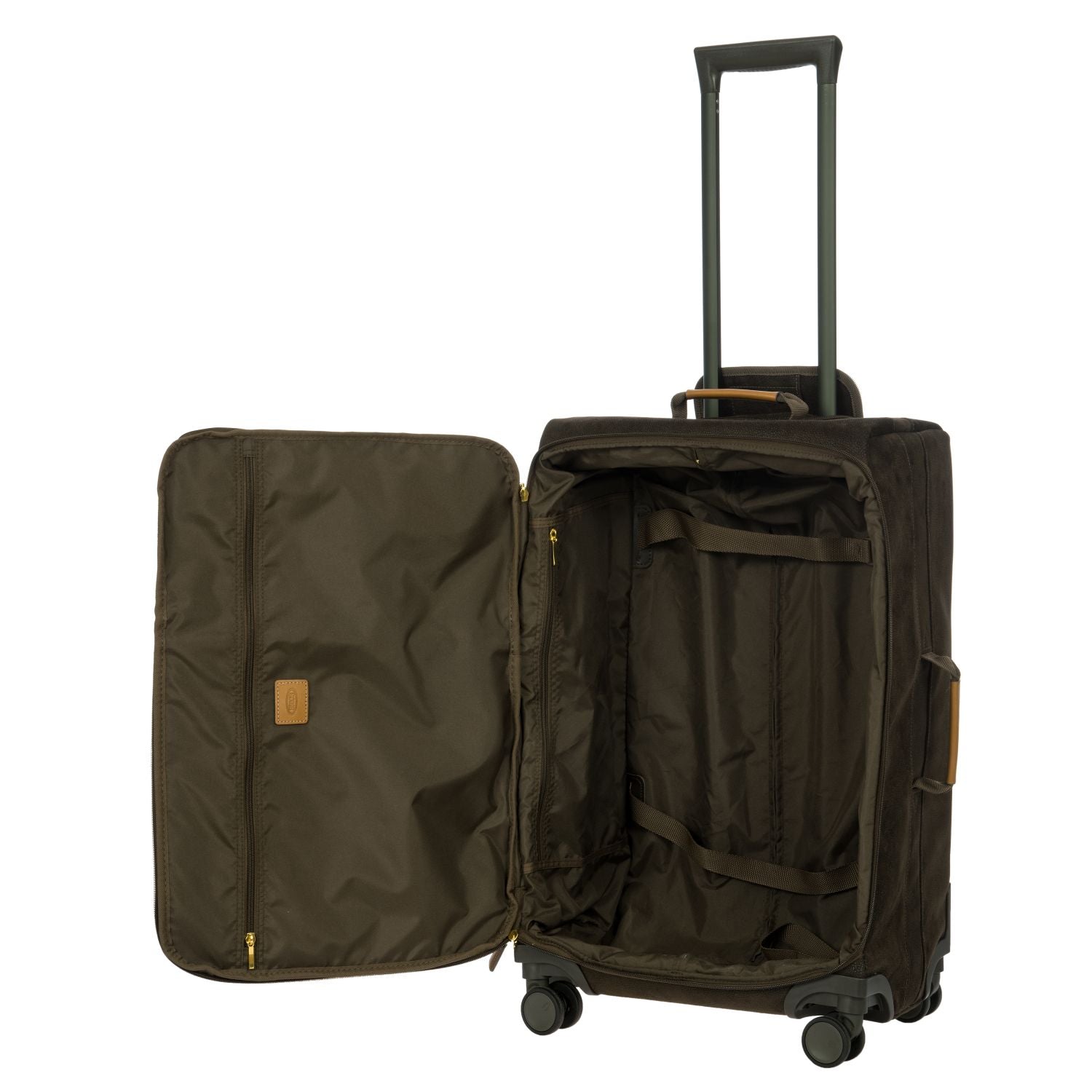 BRIC'S Life 28" Medium Luggage With Front Access Opening Spinner (Olive)