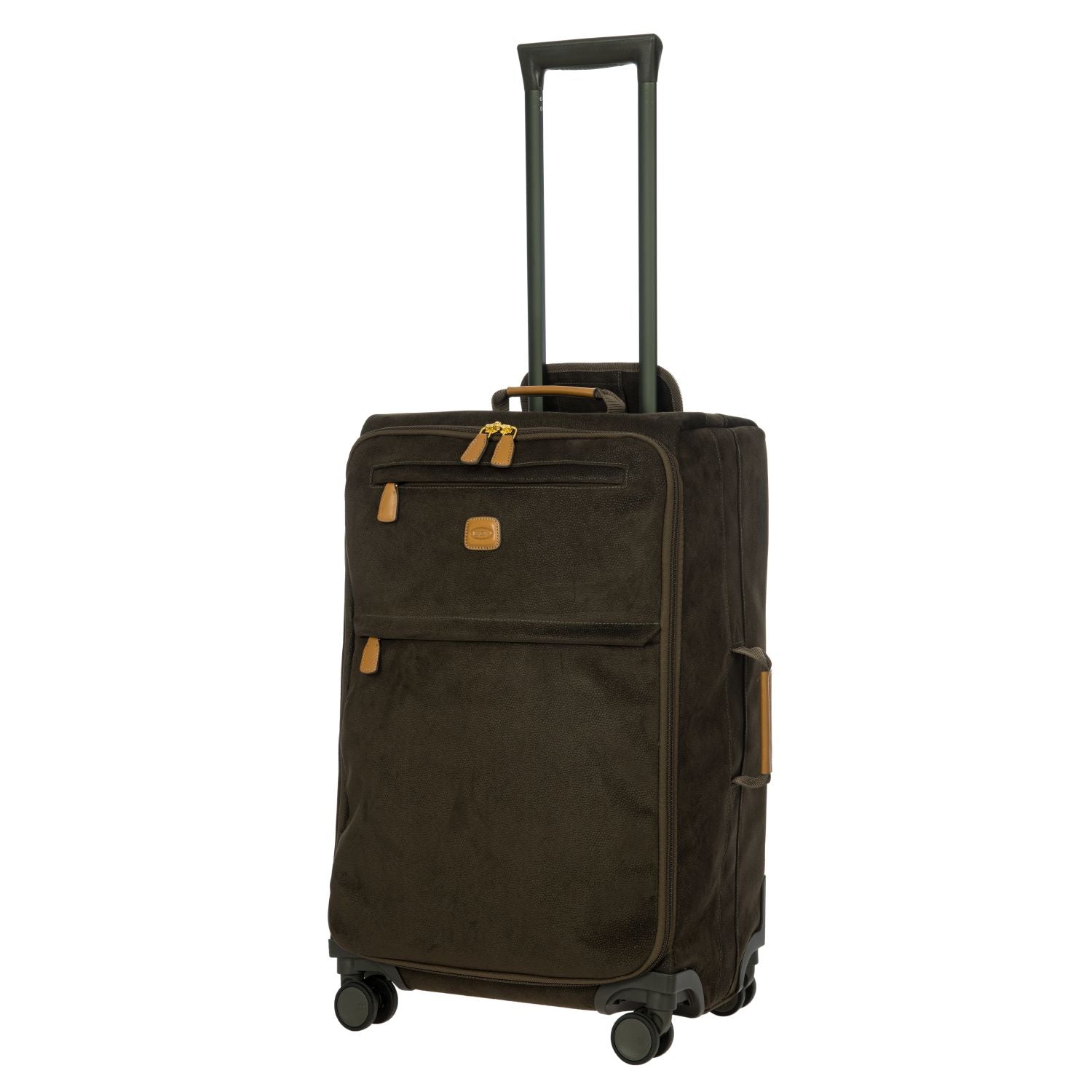 BRIC'S Life 28" Medium Luggage With Front Access Opening Spinner (Olive)