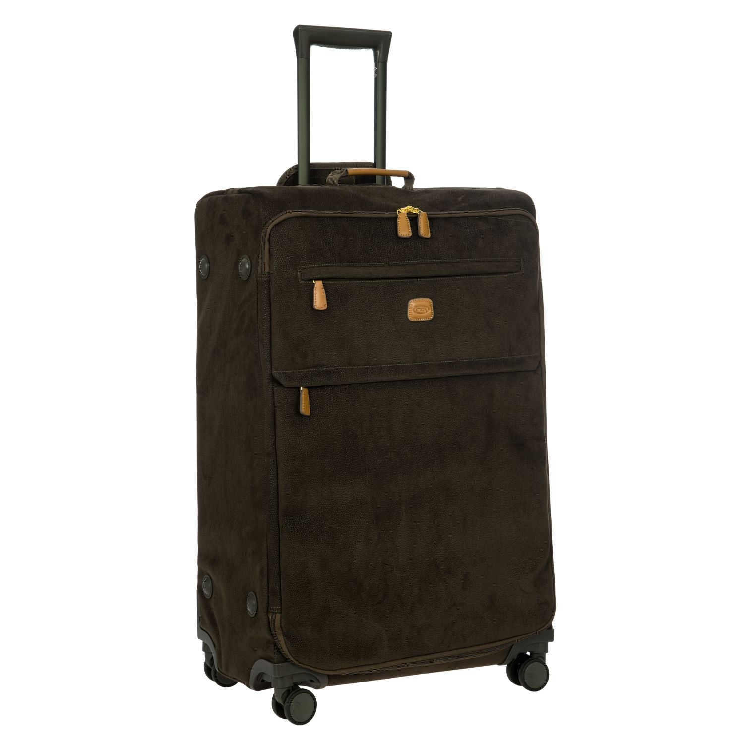 BRIC'S Life 30" Large Luggage With Front Access Opening Spinner (Olive)