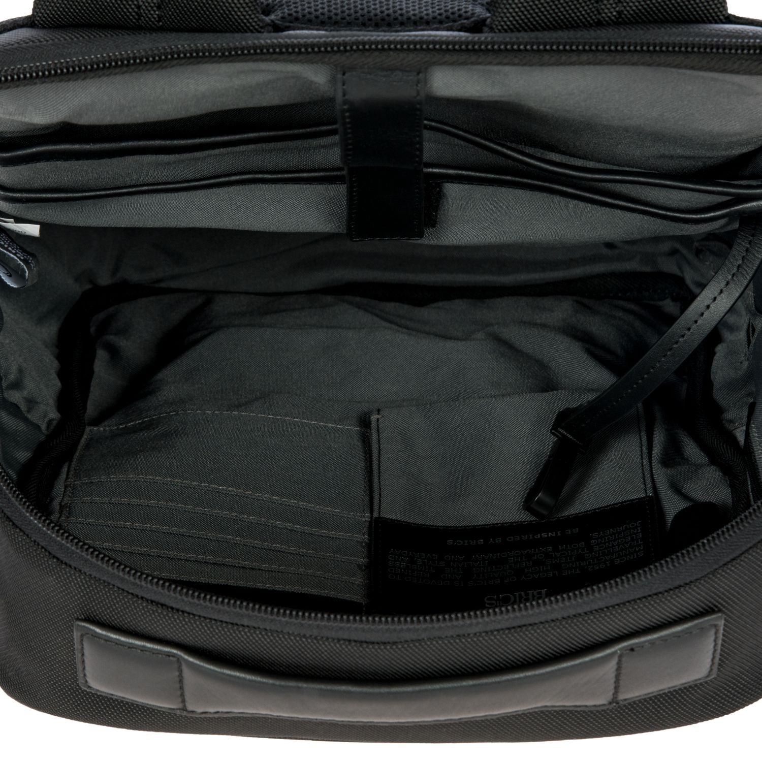 BRIC'S Monza Expandable Business Backpack X-Small (Black)
