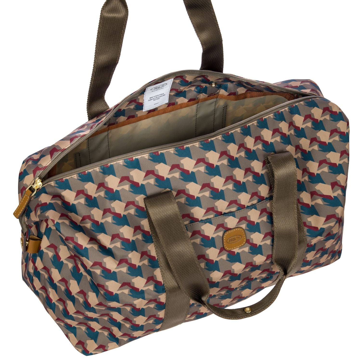 BRIC'S X-Bag 18" Folding Duffel Bag (Geometric Camo)