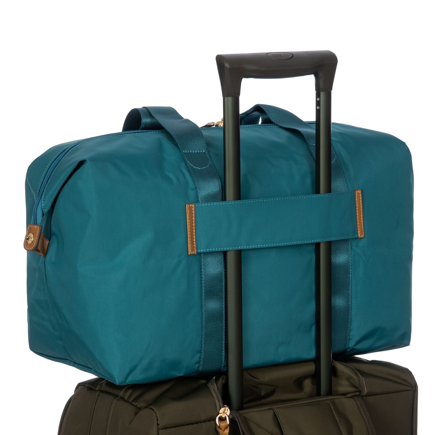 BRIC'S X-Bag 18" Folding Duffel Bag (Sea Green)
