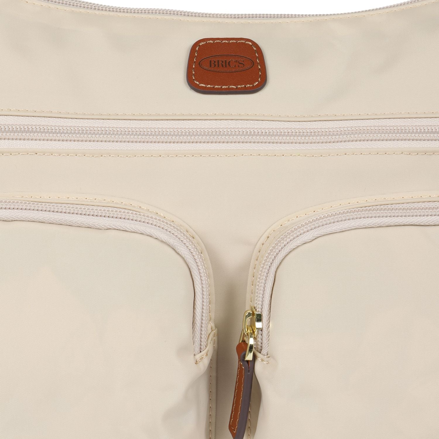 BRIC'S X-Bag Expandable Shoulder Bag (Beige)