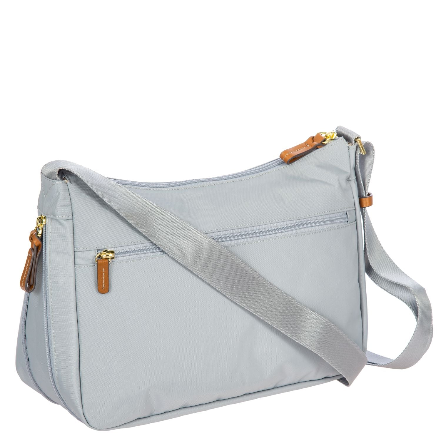 BRIC'S X-Bag Expandable Shoulder Bag (Grey)
