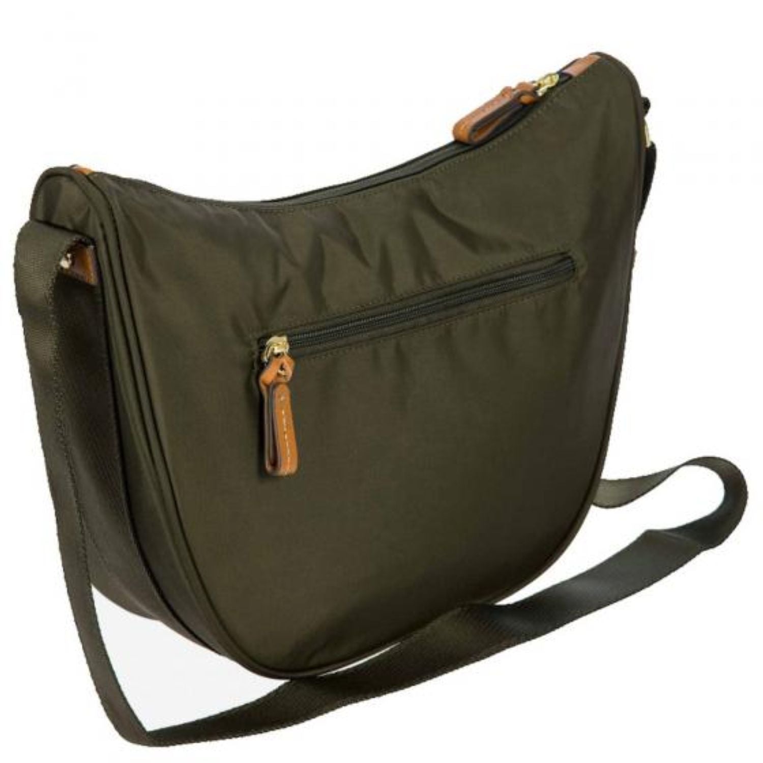 BRIC'S X-Bag Half Moon Bag - Large (Olive)