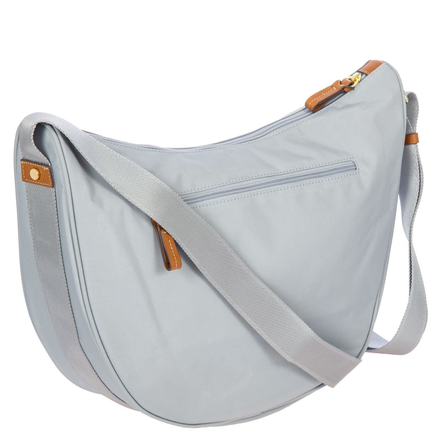 BRIC'S X-Bag Half Moon Bag - Large (Grey)
