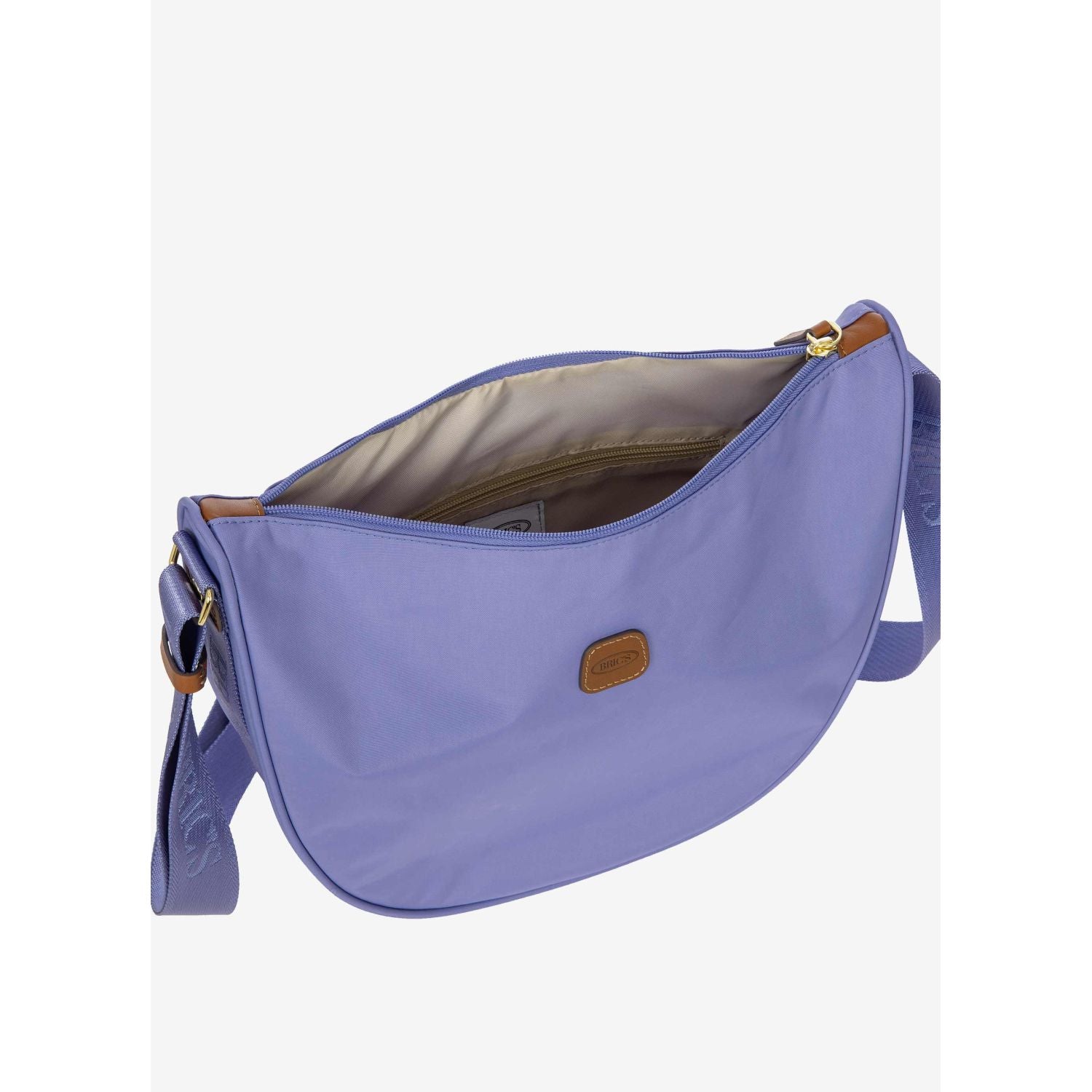 BRIC'S X-Bag Half Moon Bag - Medium (Lilac)