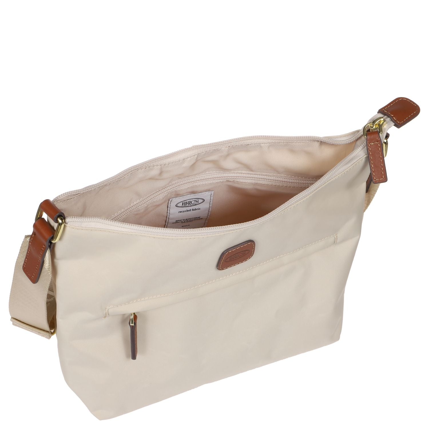 BRIC'S X-Bag Shoulder Bag - Small (Beige)