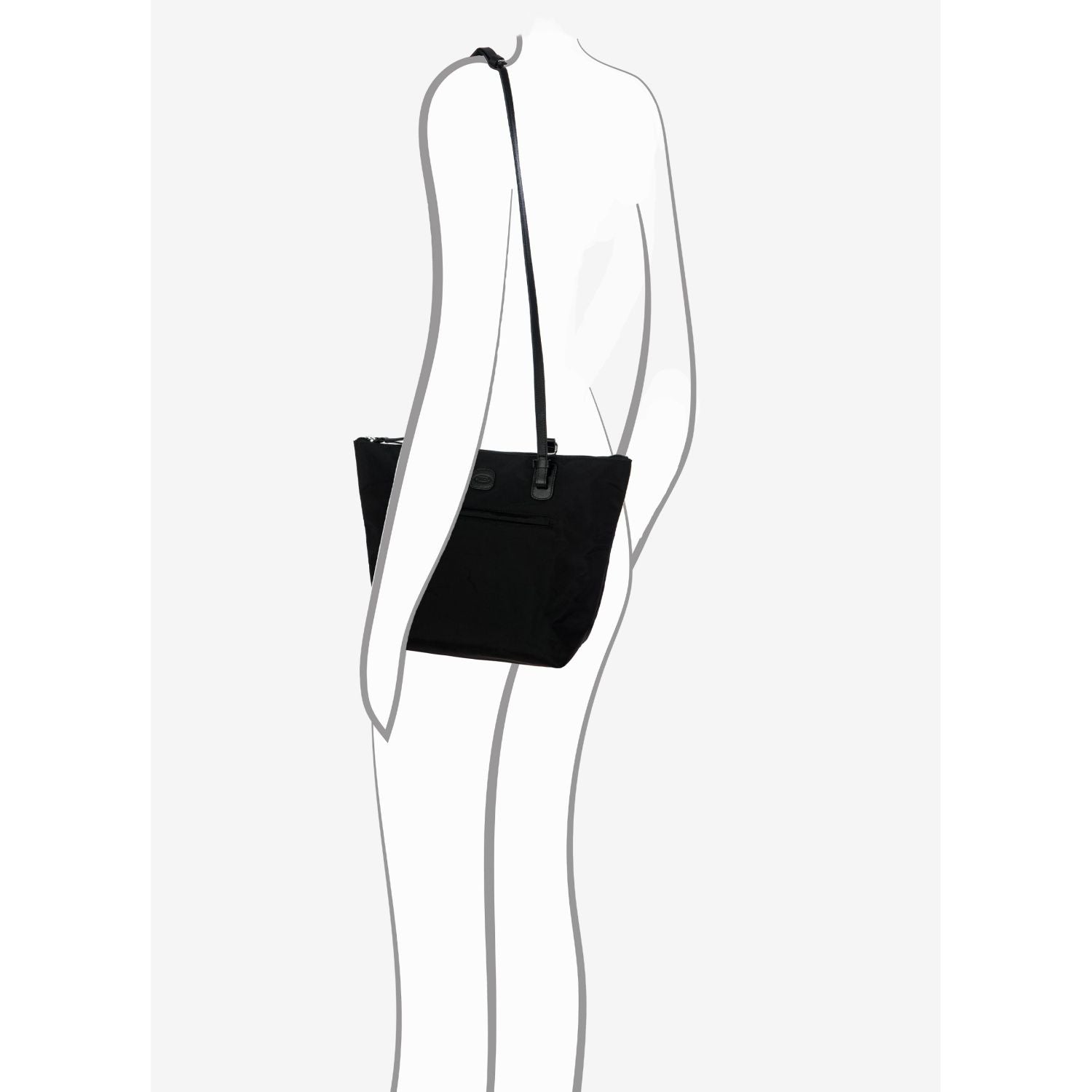 BRIC's X-Bag Sportina 2in1 Bag - Medium (Black/Black)