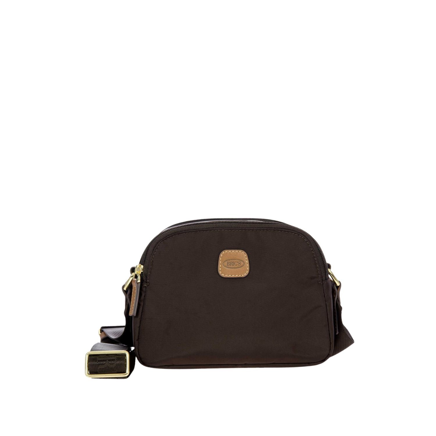 BRIC'S X-Bag Travel Shoulder Bag - Small (Brown)