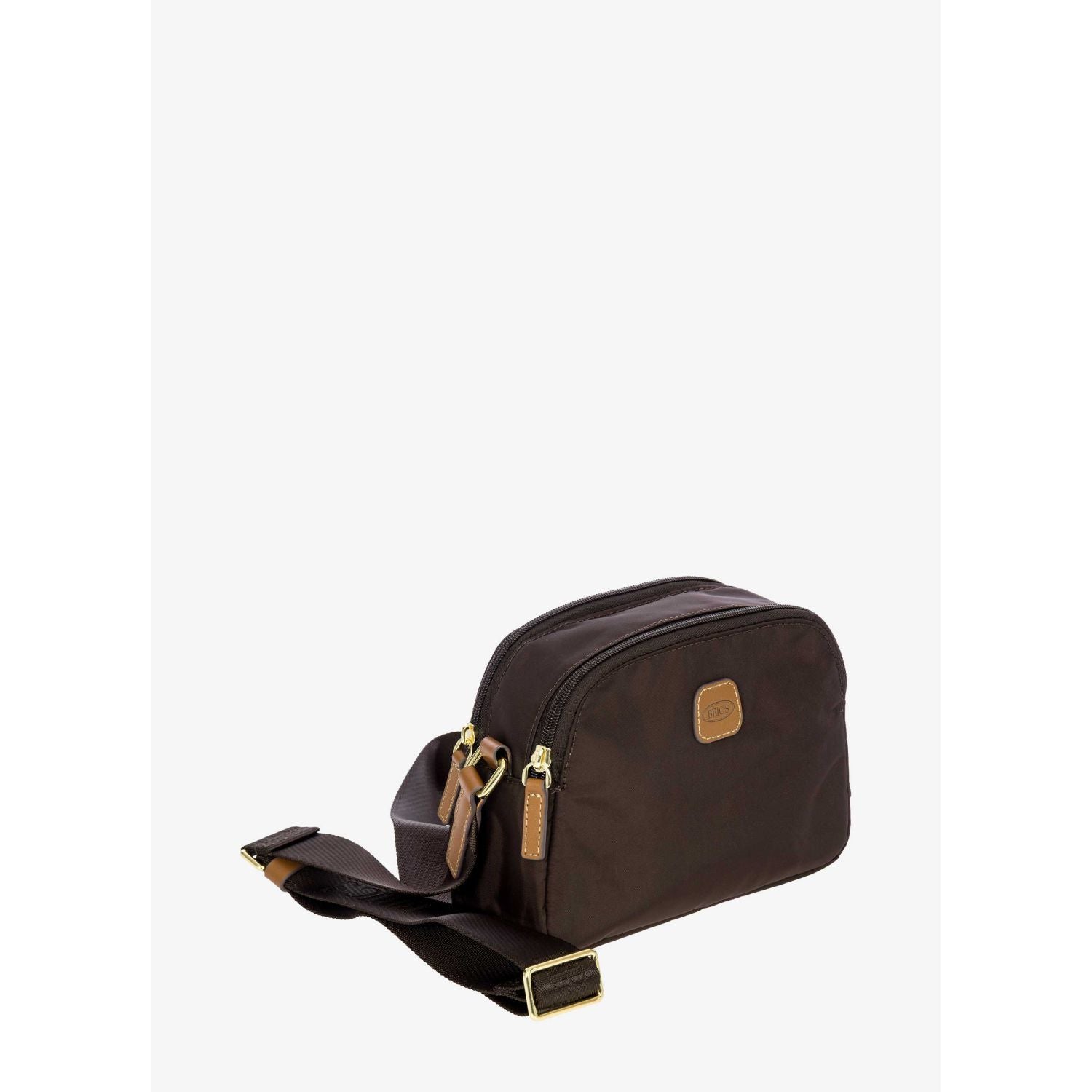 BRIC'S X-Bag Travel Shoulder Bag - Small (Brown)