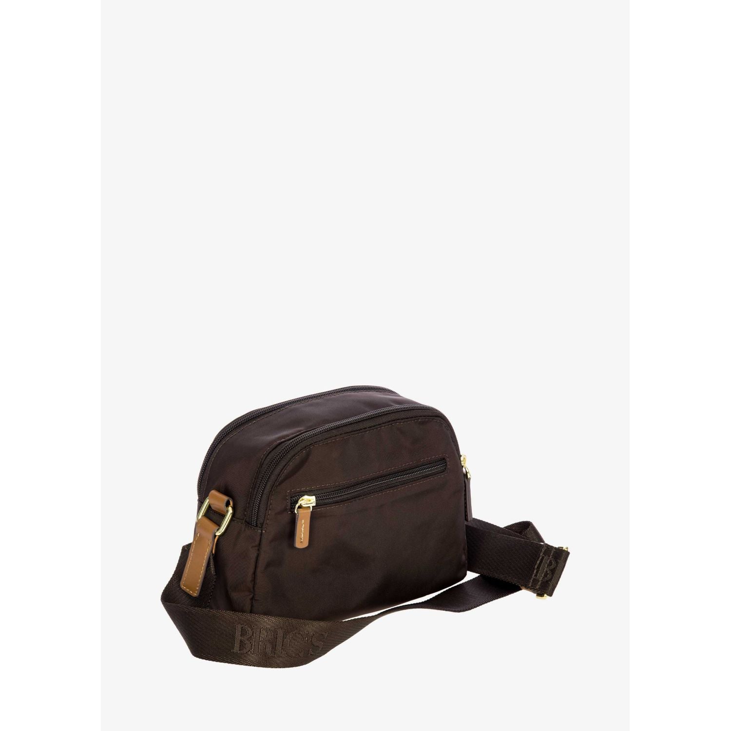 BRIC'S X-Bag Travel Shoulder Bag - Small (Brown)