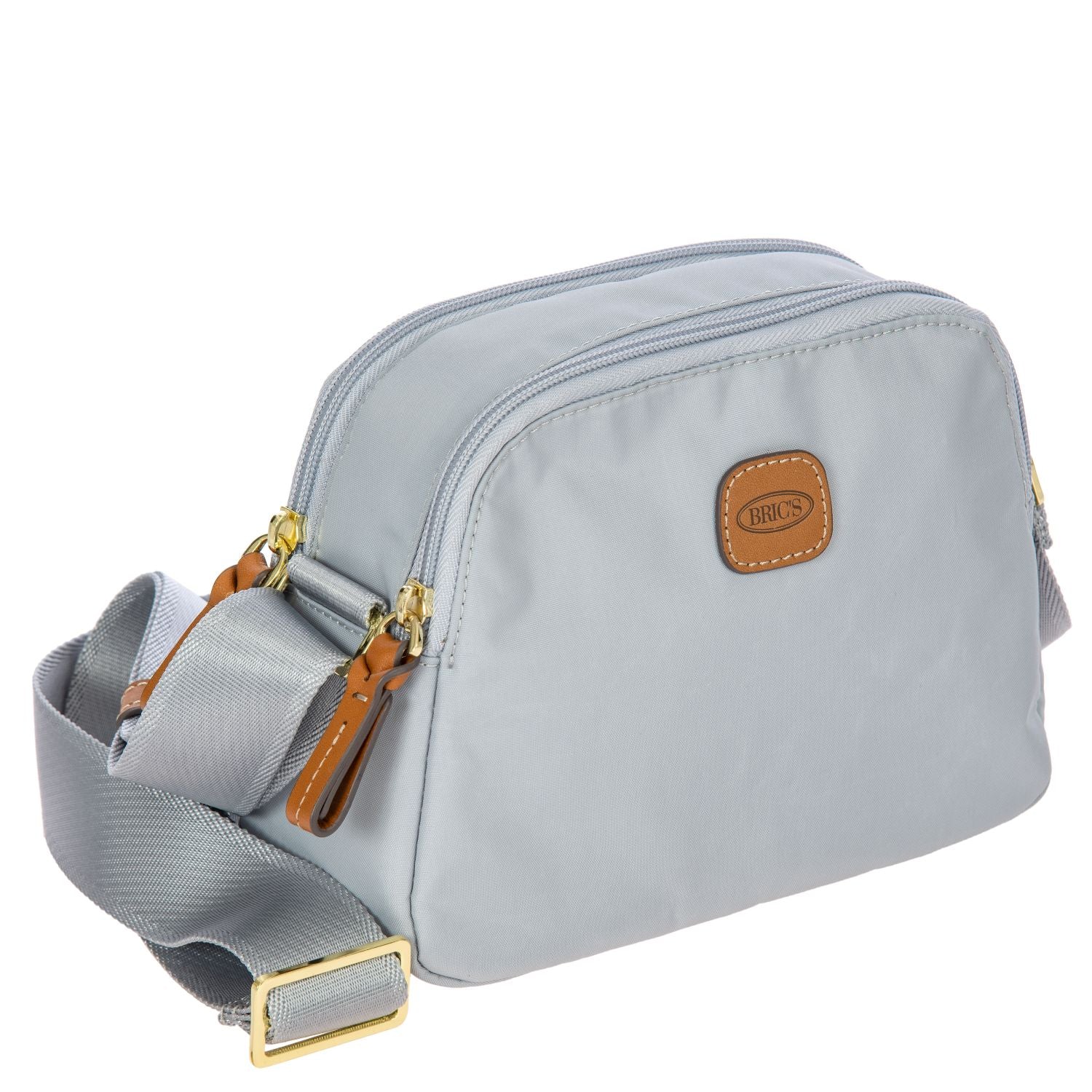 BRIC'S X-Bag Travel Shoulder Bag - Small (Grey)