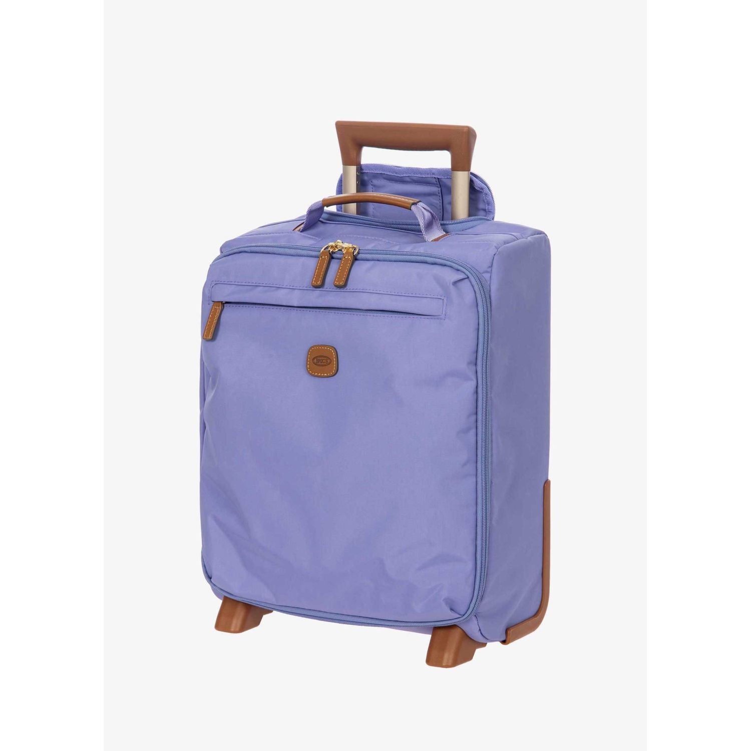 BRIC'S X-Travel 17.5" Underseat Trolley Luggage With Front Access Opening (Lilac)