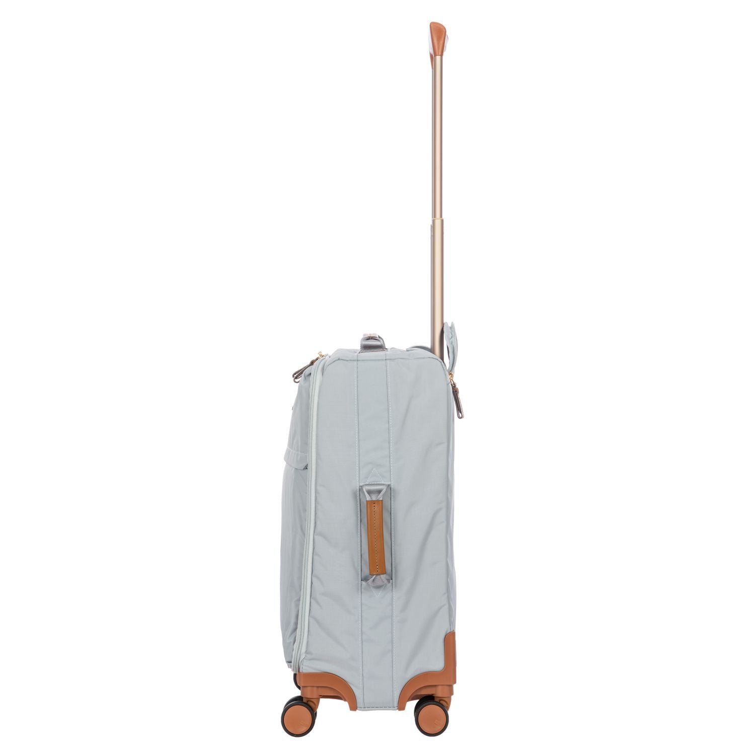BRIC'S X-Travel 22" Carry On Luggage With Front Access Opening Spinner (Grey)