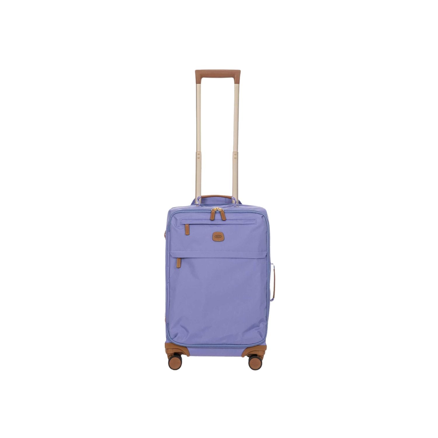 BRIC'S X-Travel 22" Carry On Luggage With Front Access Opening Spinner (Lilac)